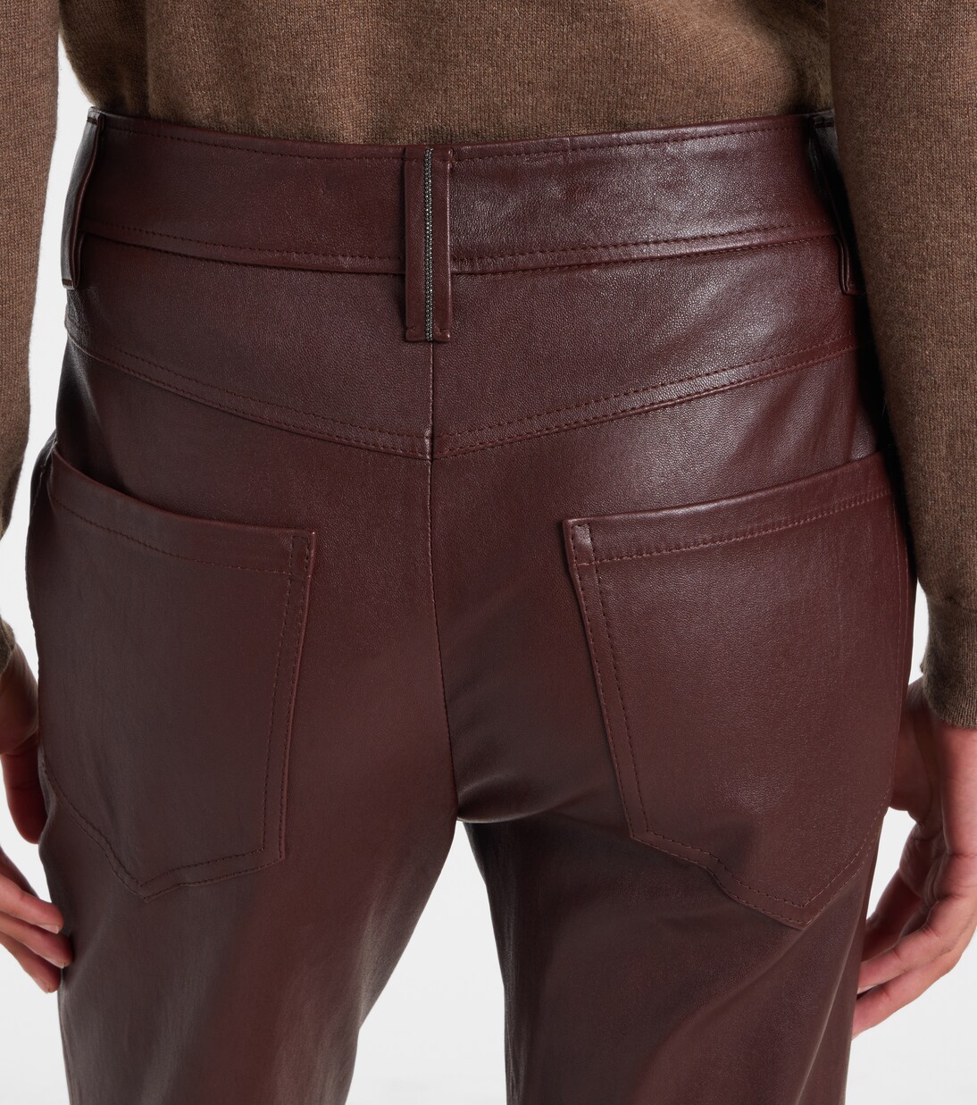 Pantalones de piel | Brunello Cucinelli