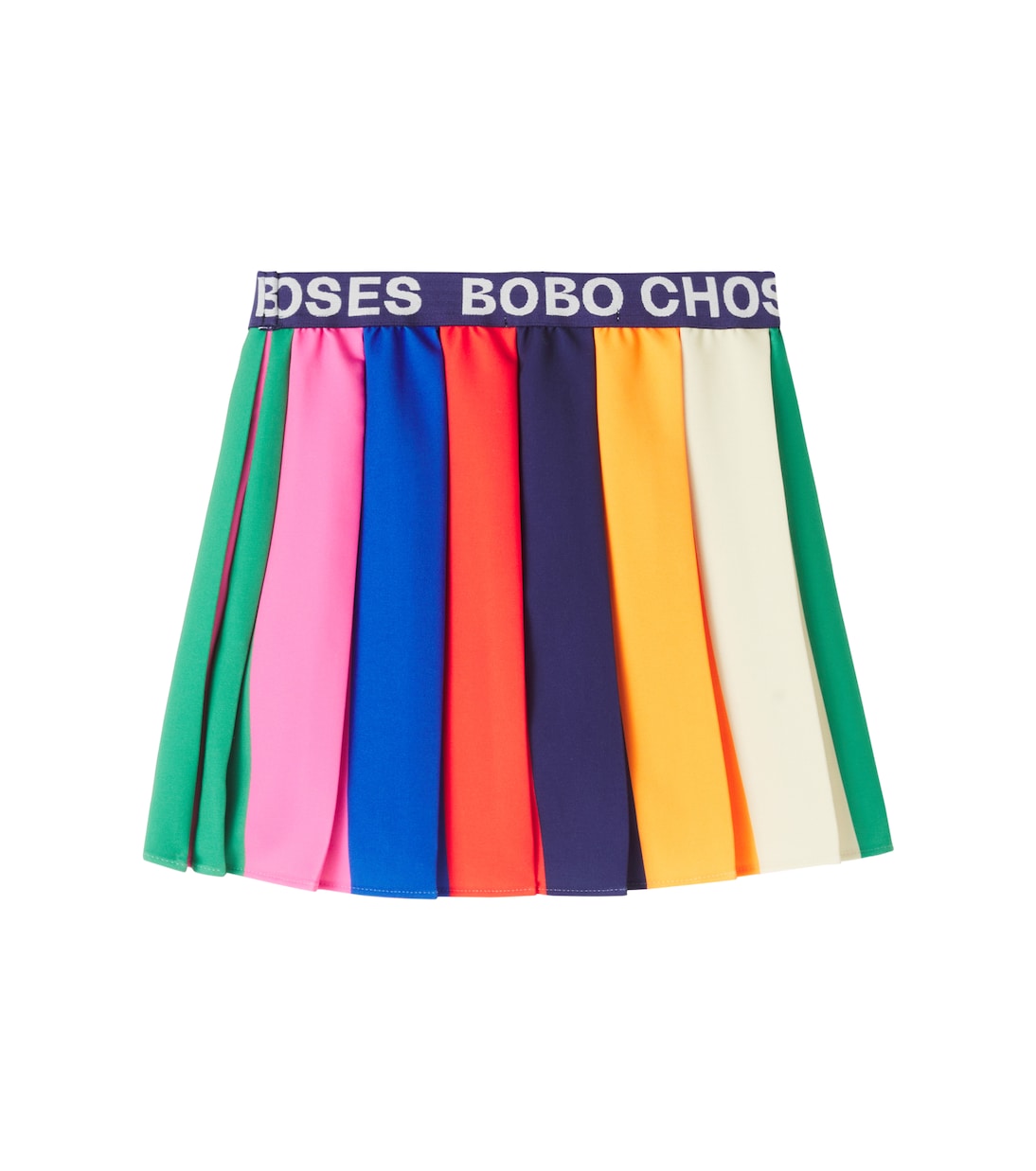 Logo pleated skirt | Bobo Choses