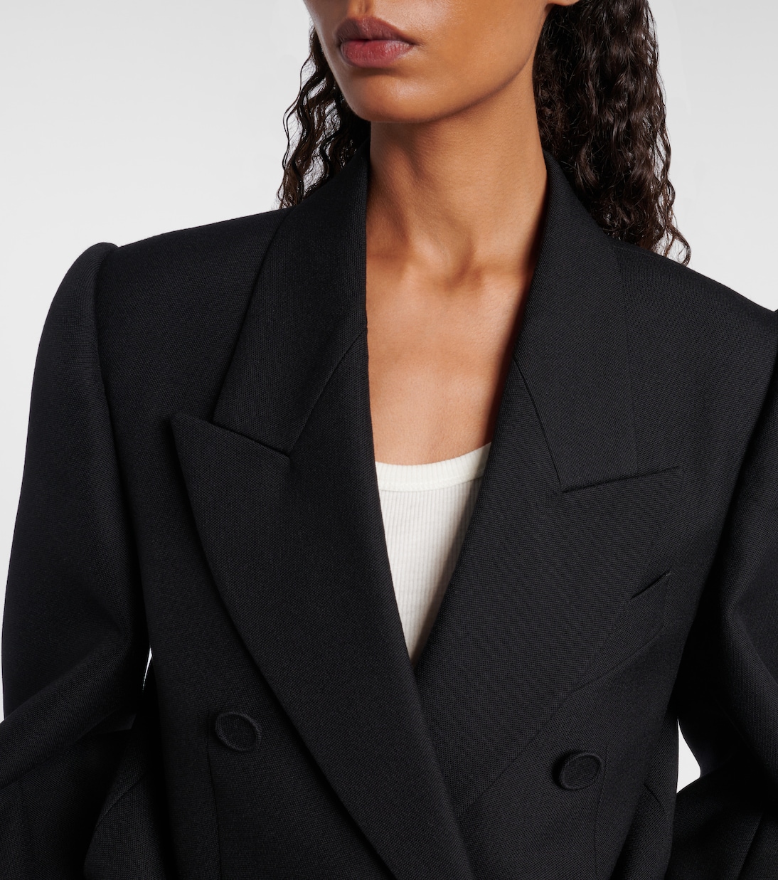 Double-breasted wool suit jacket | Acne Studios