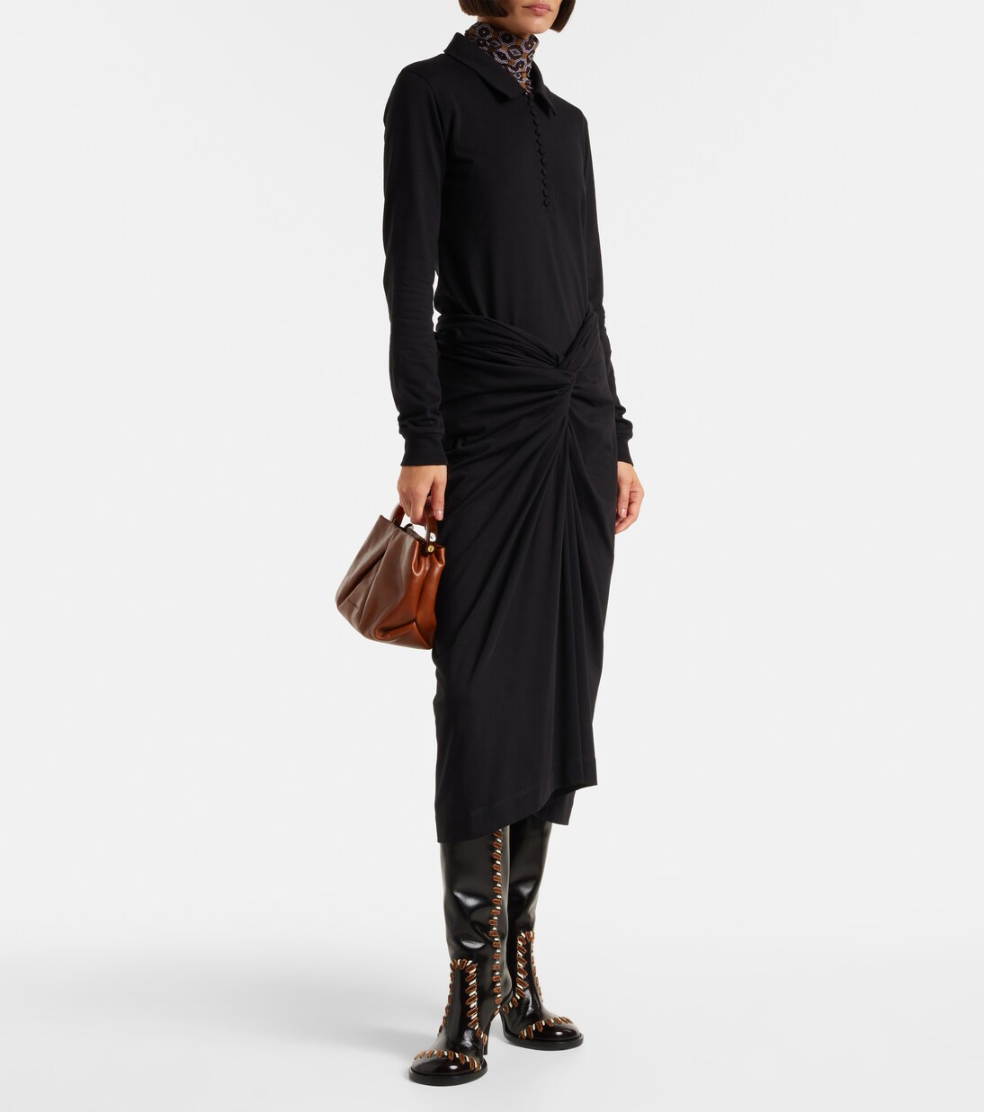 Cotton jersey polo shirt | Dries Van Noten