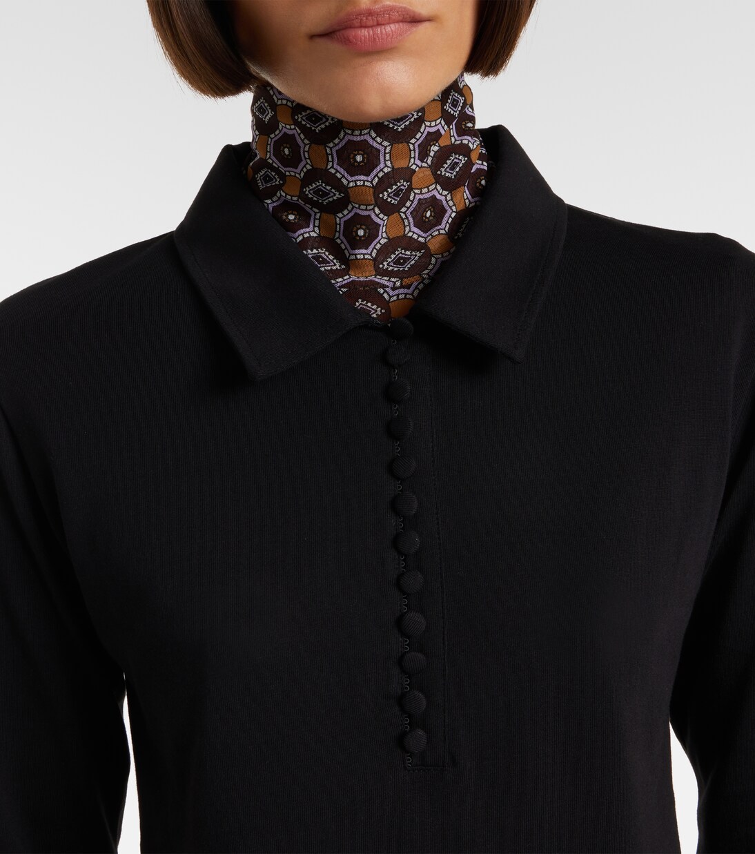 Cotton jersey polo shirt | Dries Van Noten