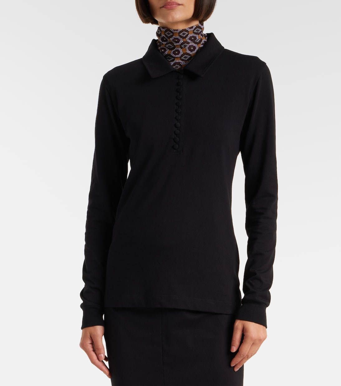Cotton jersey polo shirt | Dries Van Noten