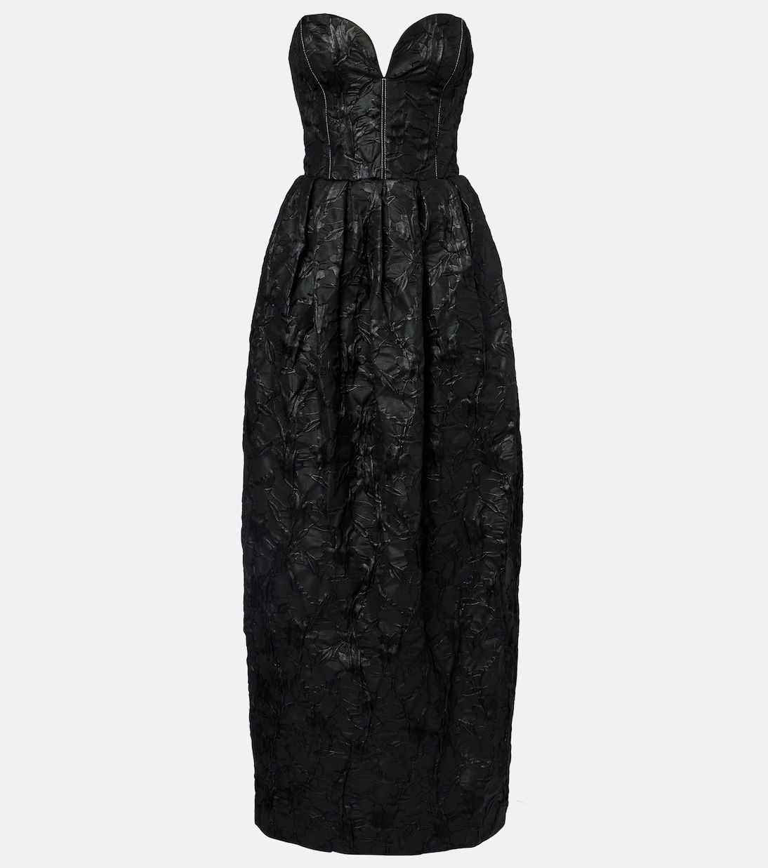 Adeena floral jacquard gown | Simkhai