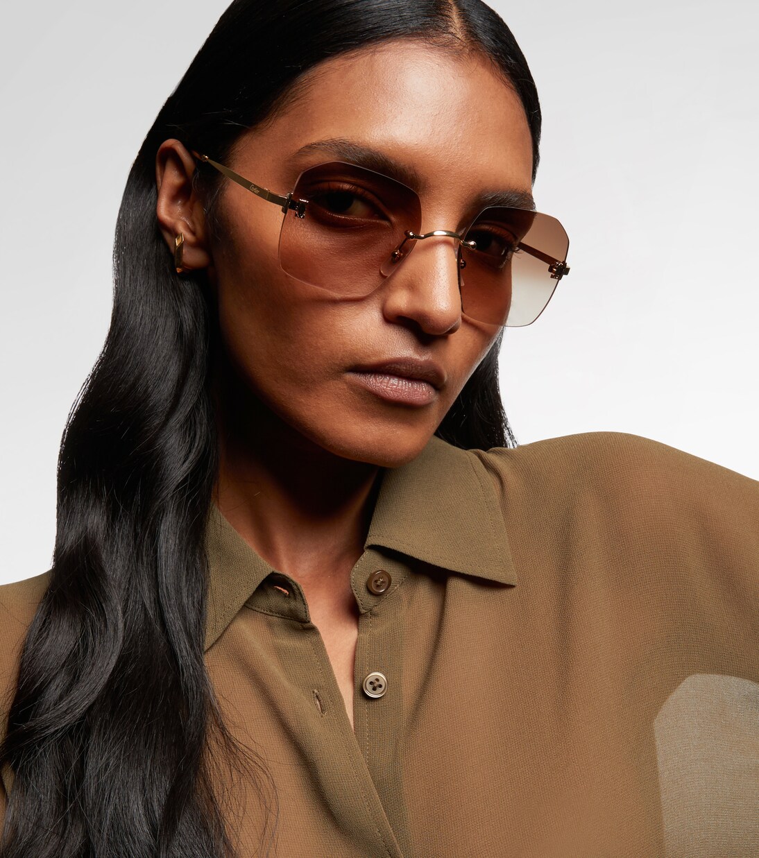 Signature C square sunglasses | Cartier Eyewear Collection