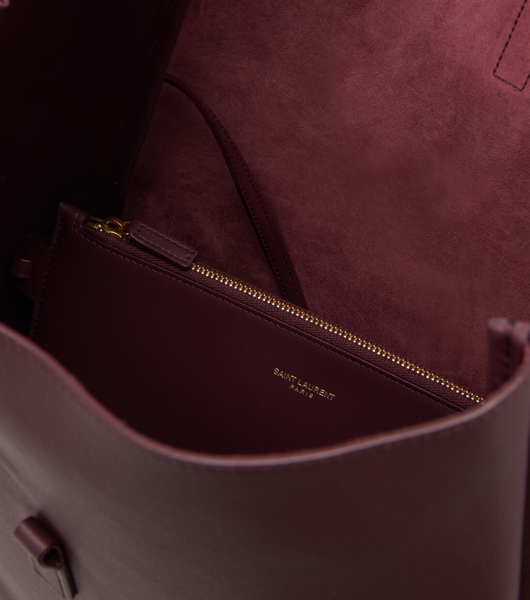 Schultertasche Le 5 à 7 Large aus Leder | Saint Laurent