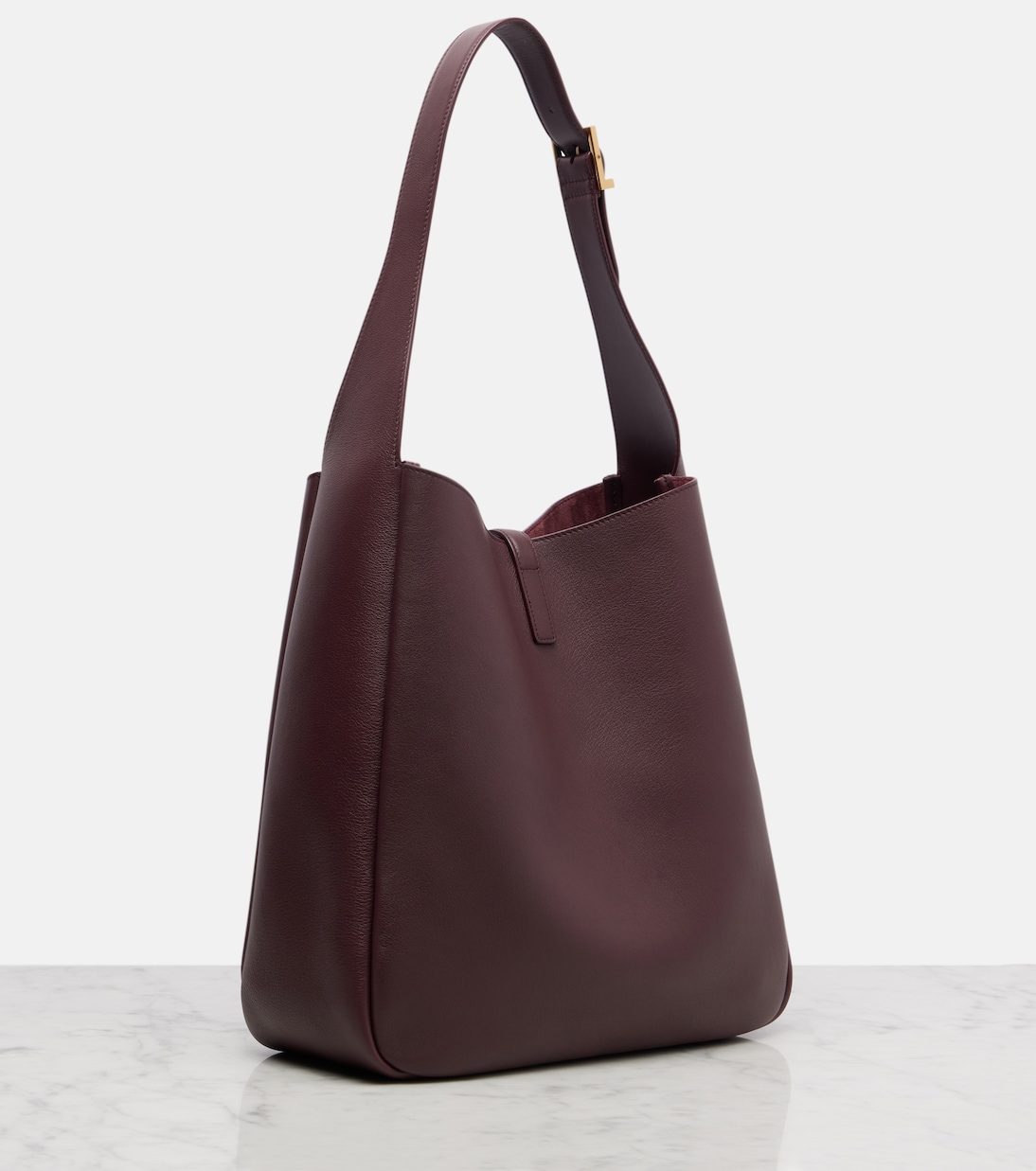 Schultertasche Le 5 à 7 Large aus Leder | Saint Laurent