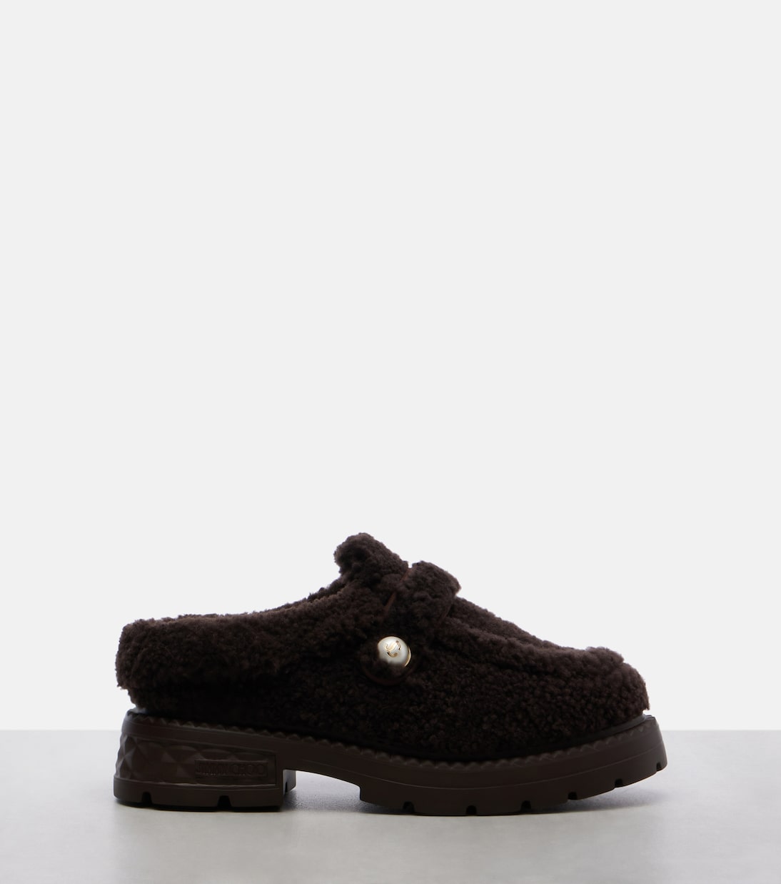 Shea shearling platform mules | Jimmy Choo