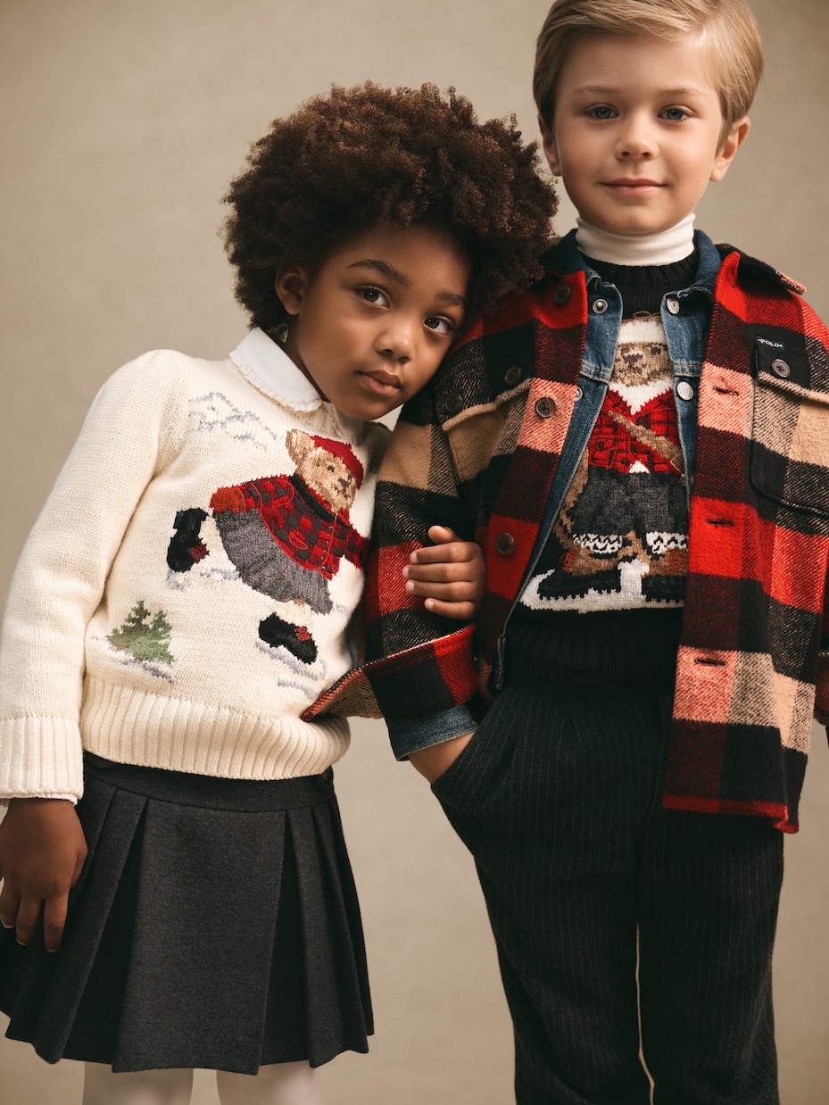 Polo Bear cotton-blend sweatshirt | Polo Ralph Lauren Kids