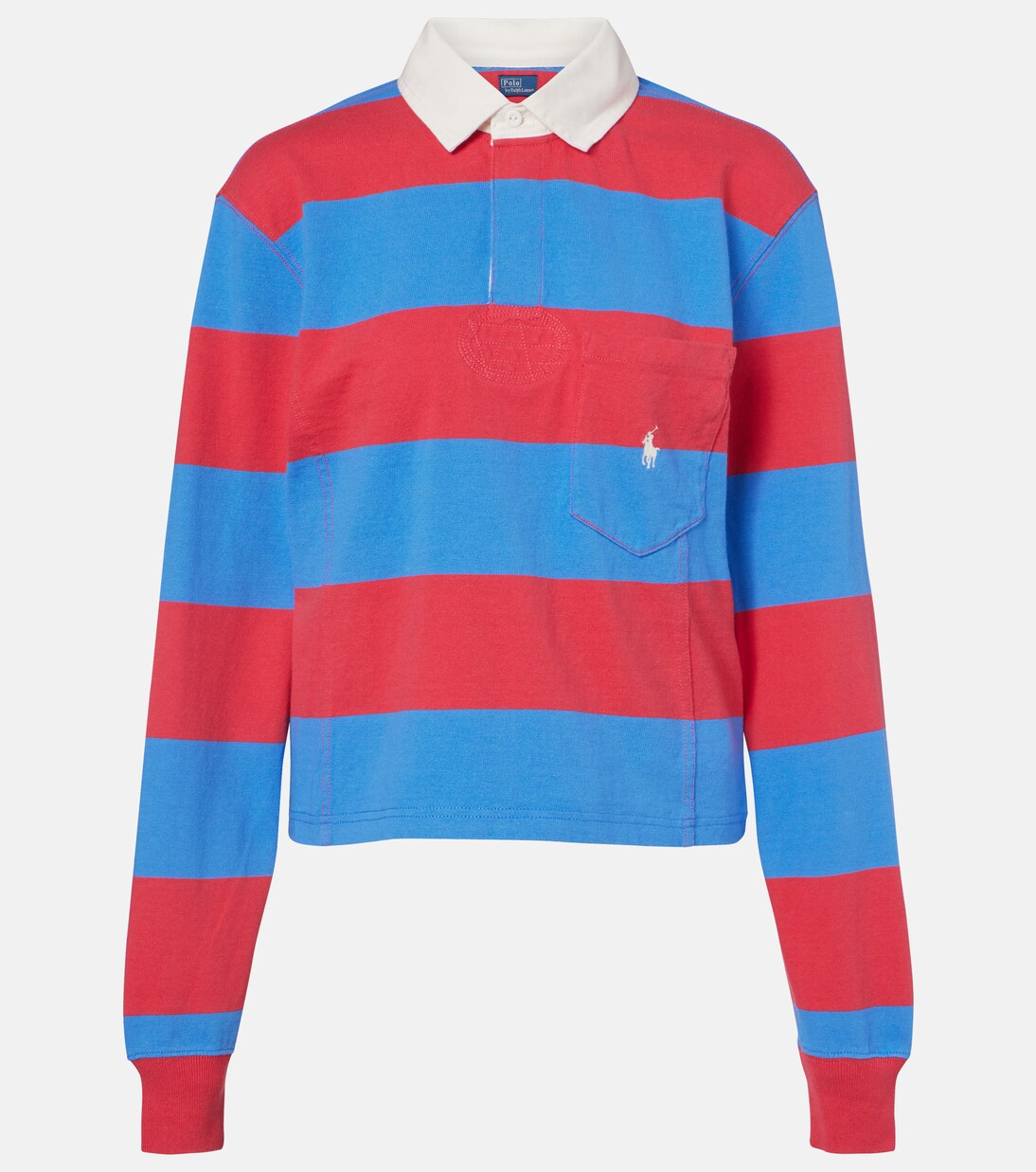 Striped cotton jersey polo shirt | Polo Ralph Lauren