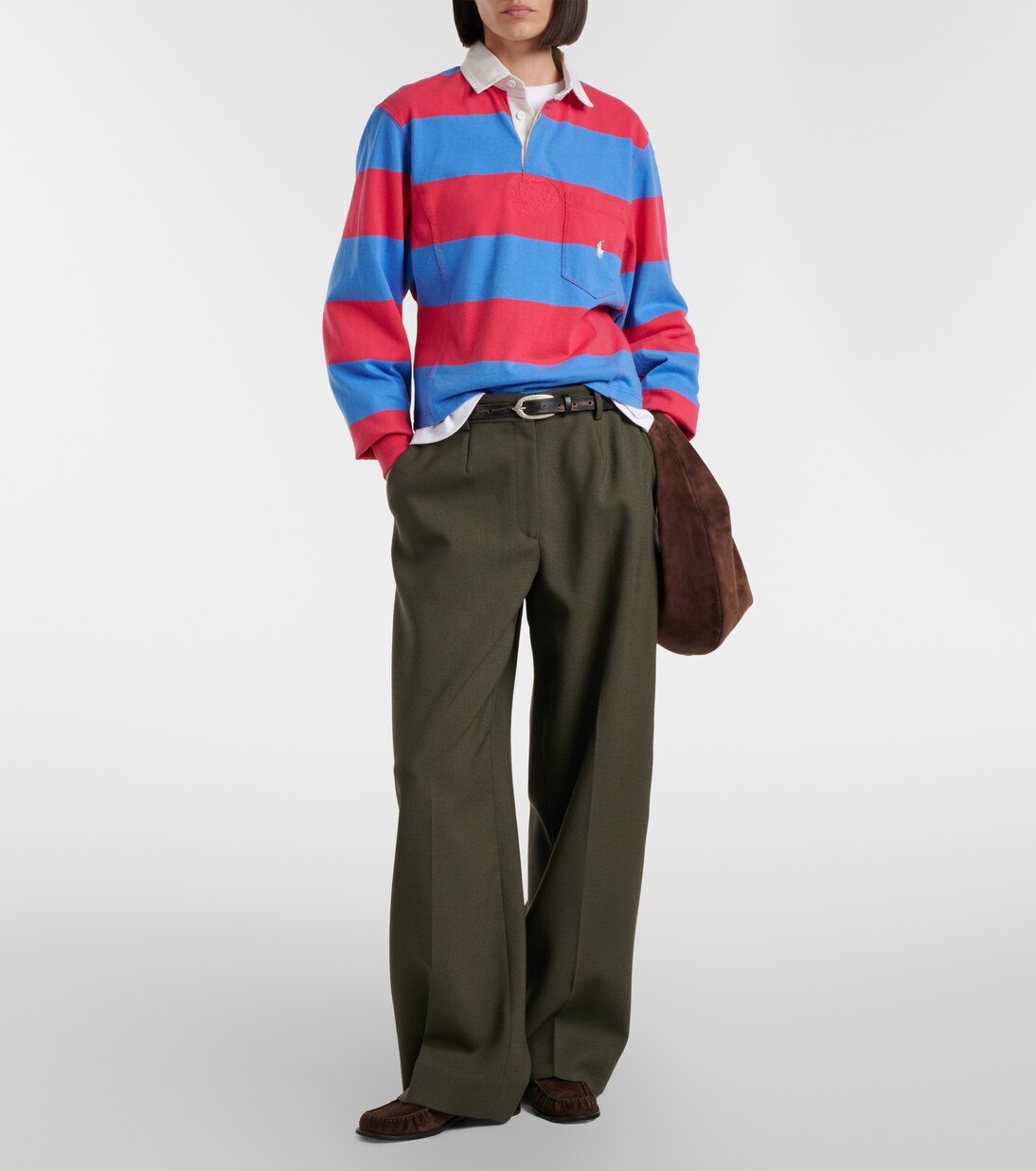 Striped cotton jersey polo shirt | Polo Ralph Lauren
