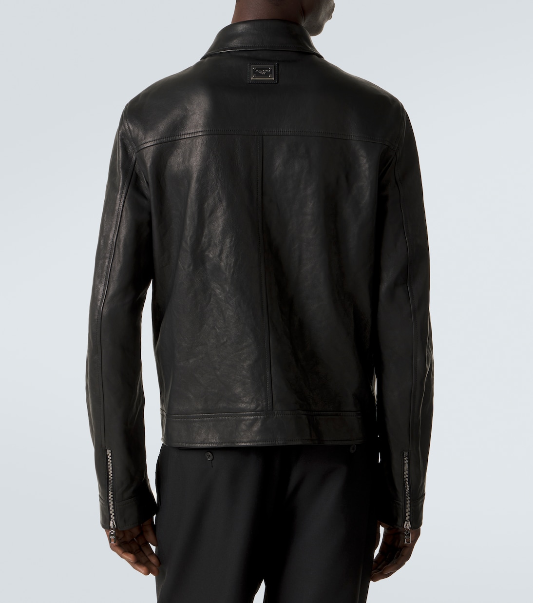 Leather blouson jacket | Dolce&Gabbana