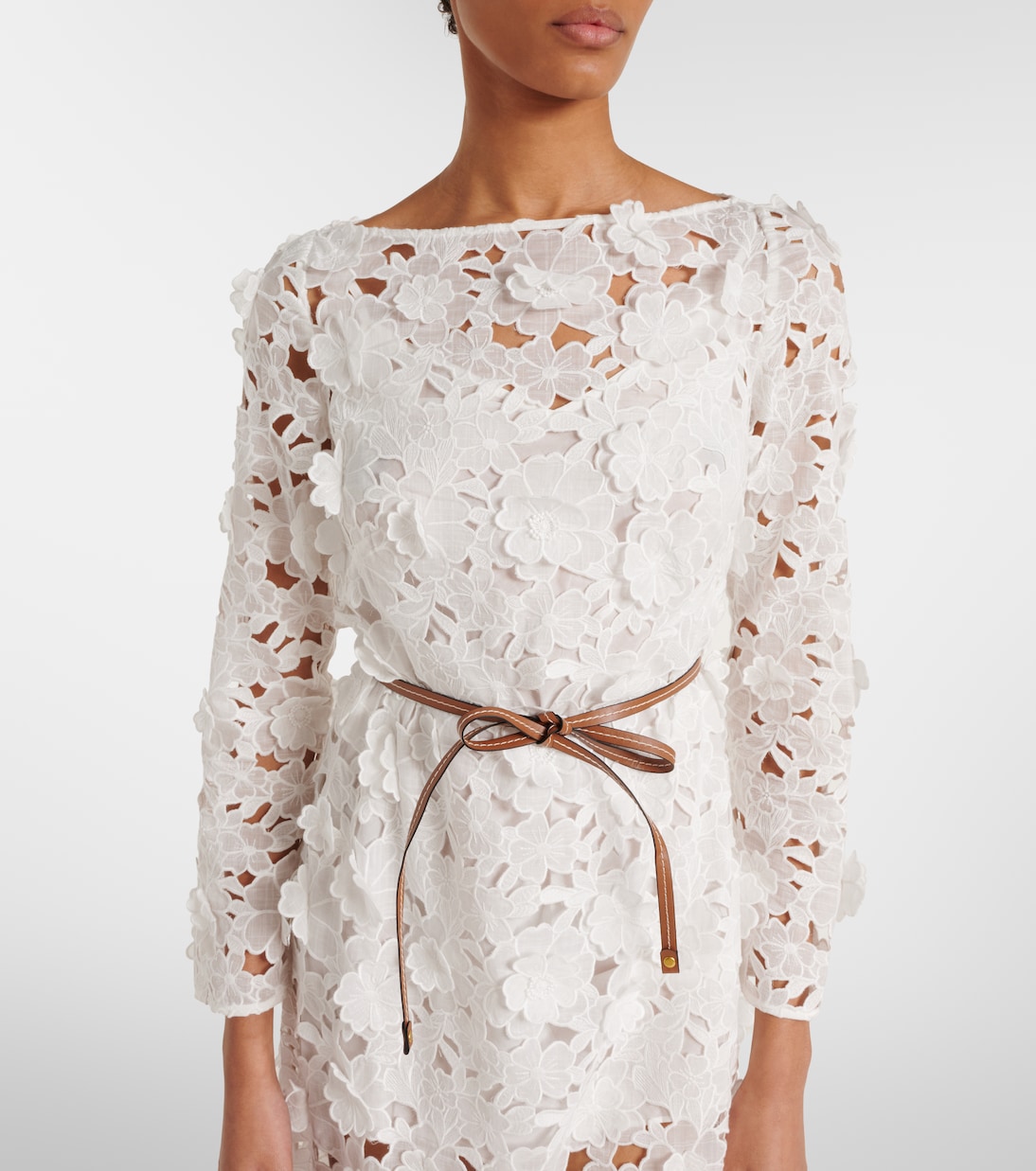 Vestido largo Patience de algodón floral | Zimmermann