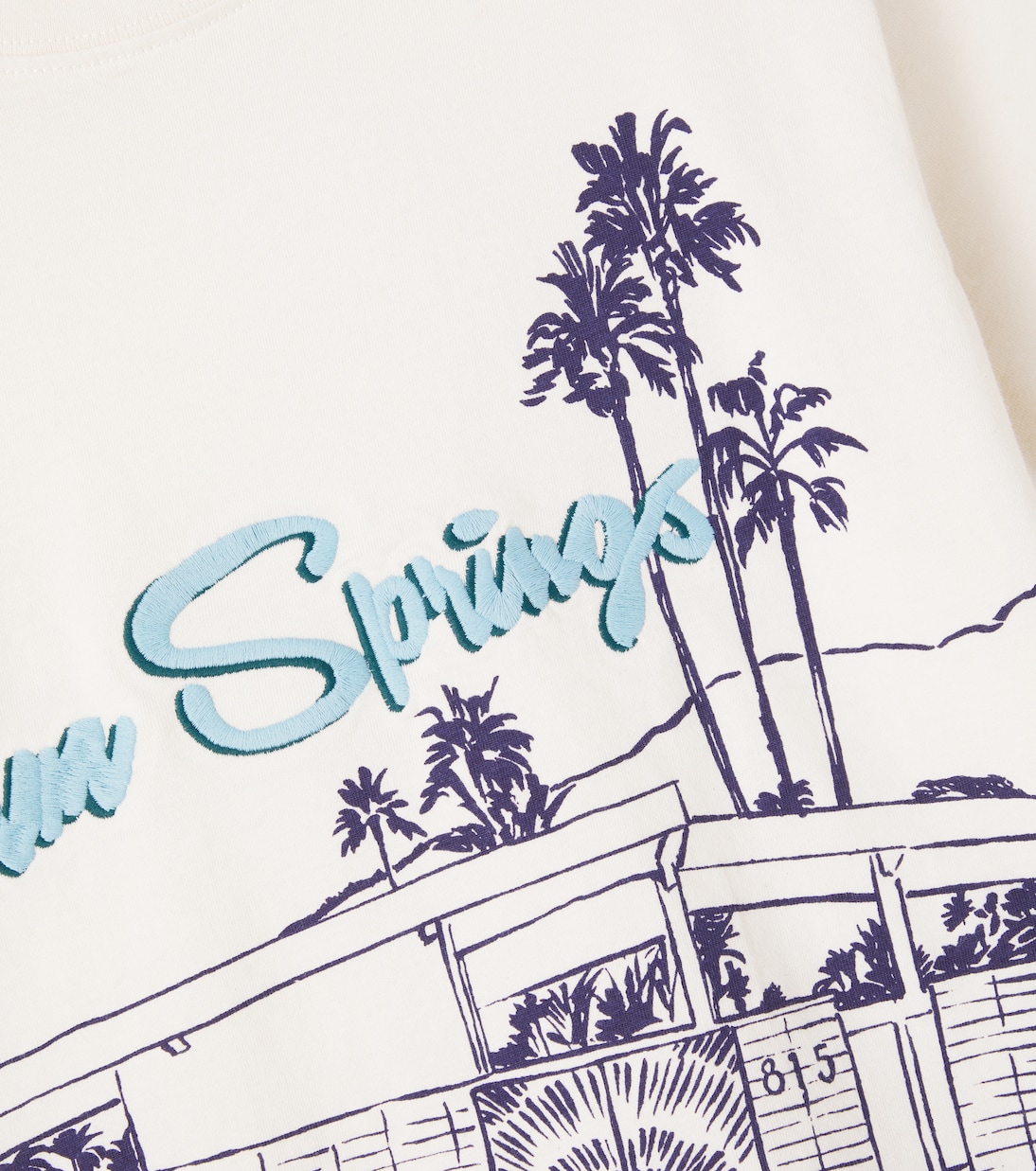 Eidan Palm Springs cotton jersey T-shirt | Bonpoint