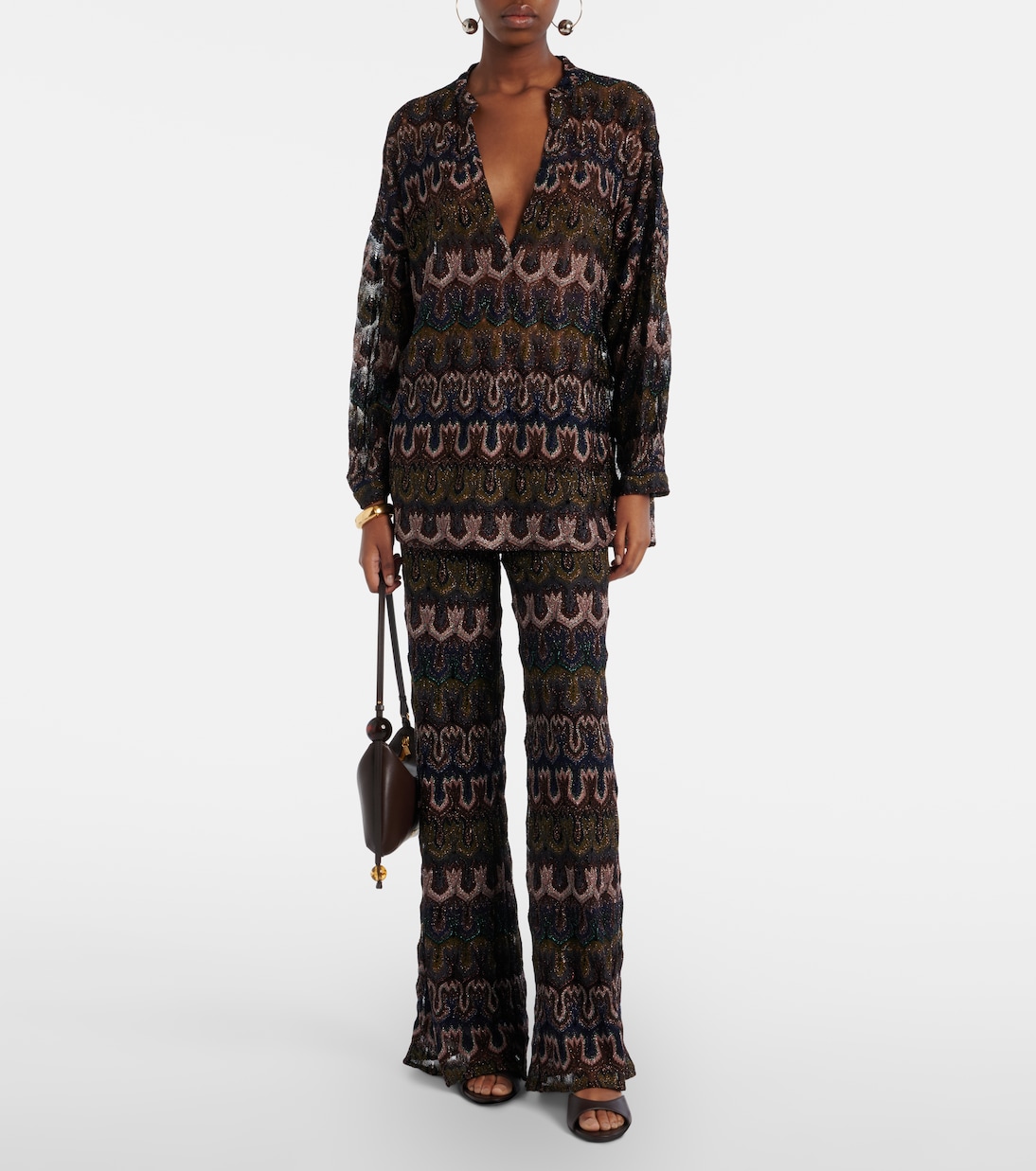 Lamé blouse | Missoni