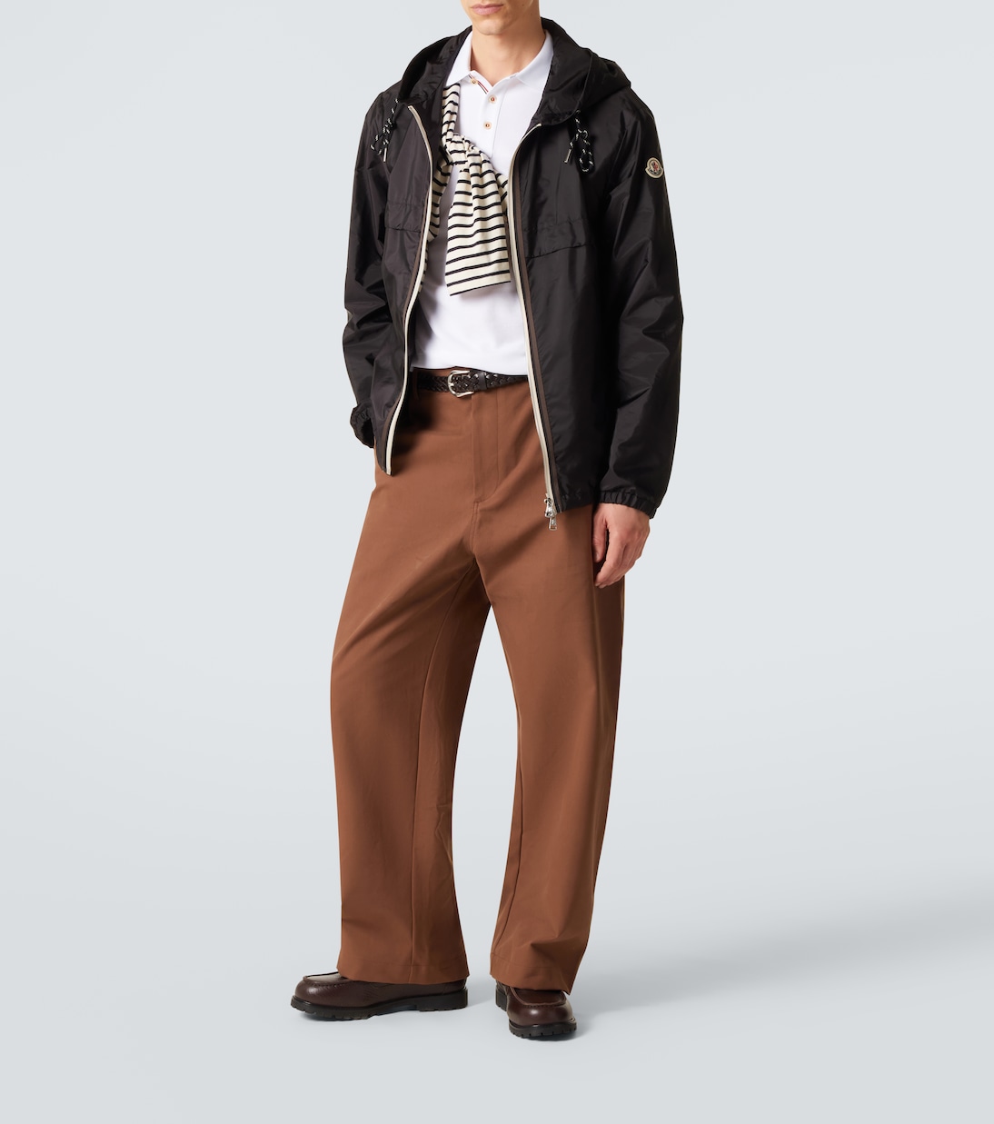 Cotton piqué polo shirt | Moncler