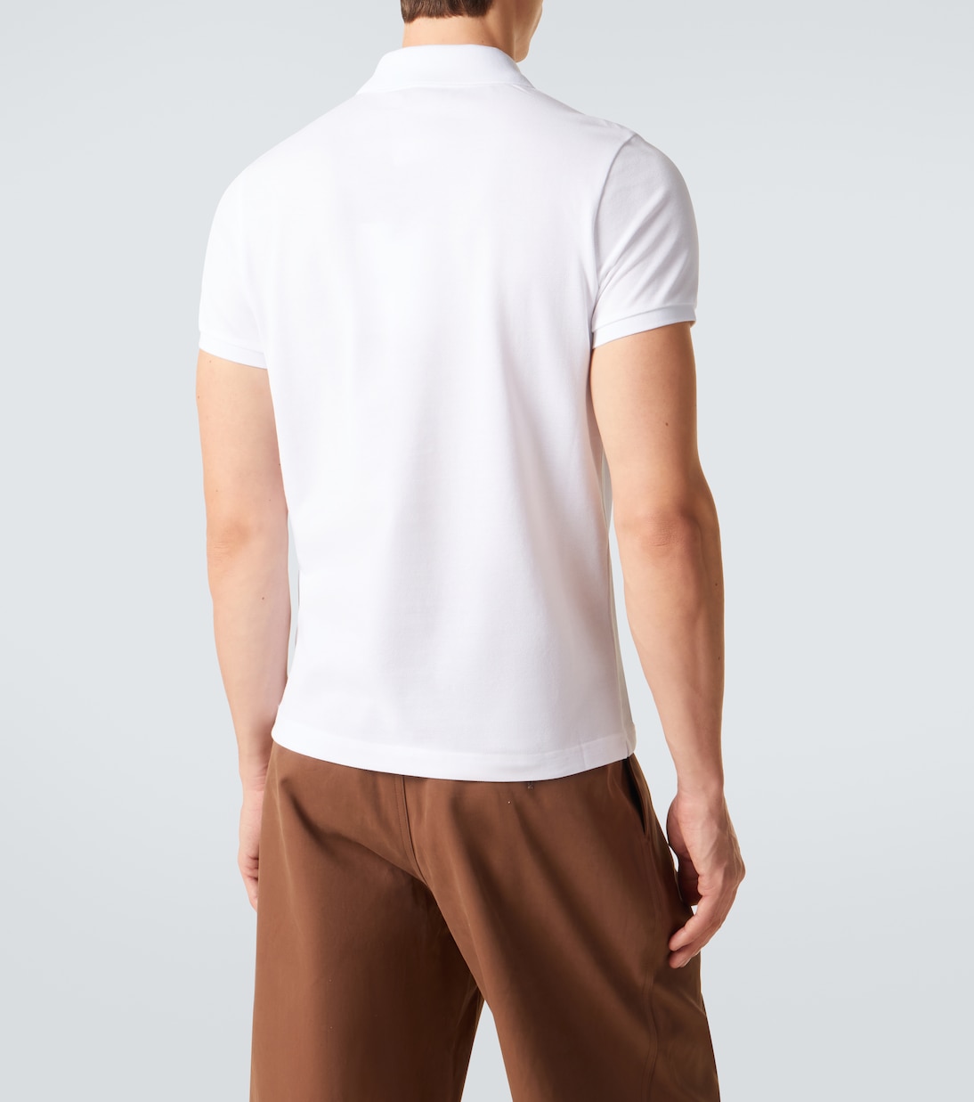 Cotton piqué polo shirt | Moncler