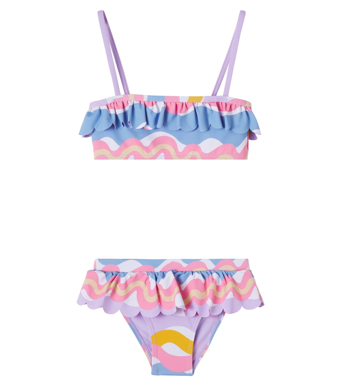 Wiggle printed bikini | Stella McCartney Kids