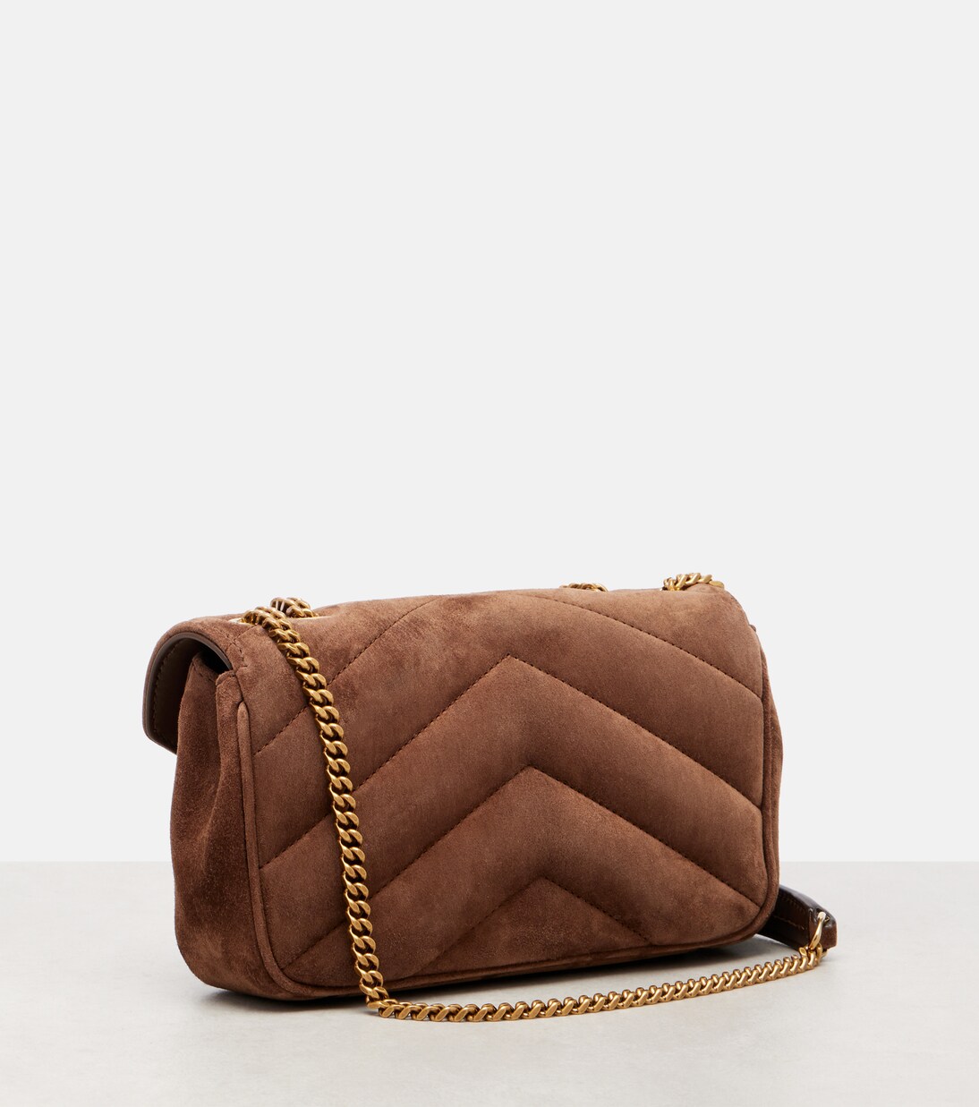 Lou Lou suede shoulder bag | Saint Laurent