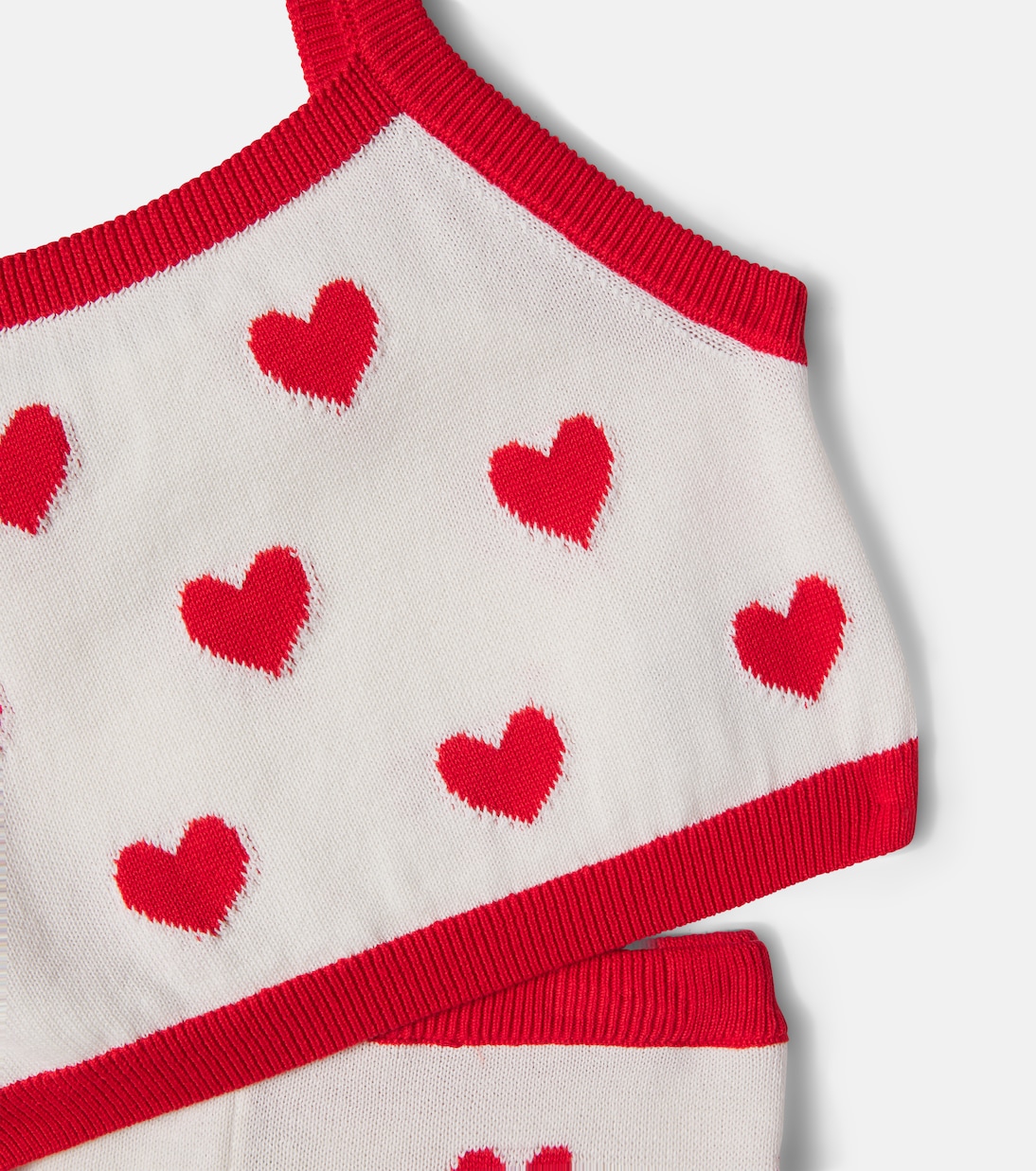 Maqui cotton crop top and shorts set | The New Society