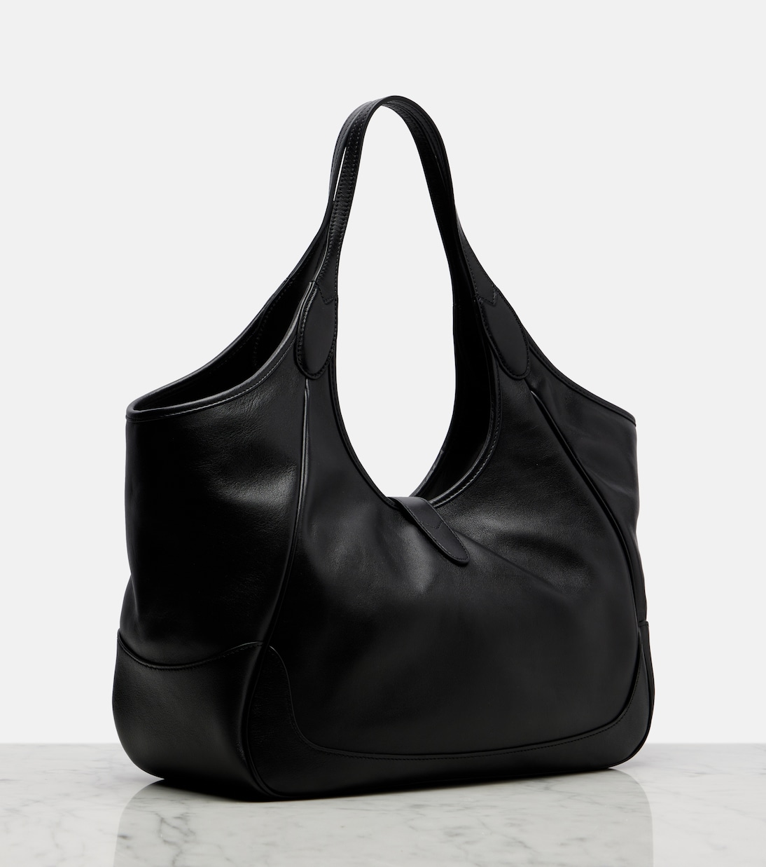 Gucci Mercato Medium leather tote bag | Gucci