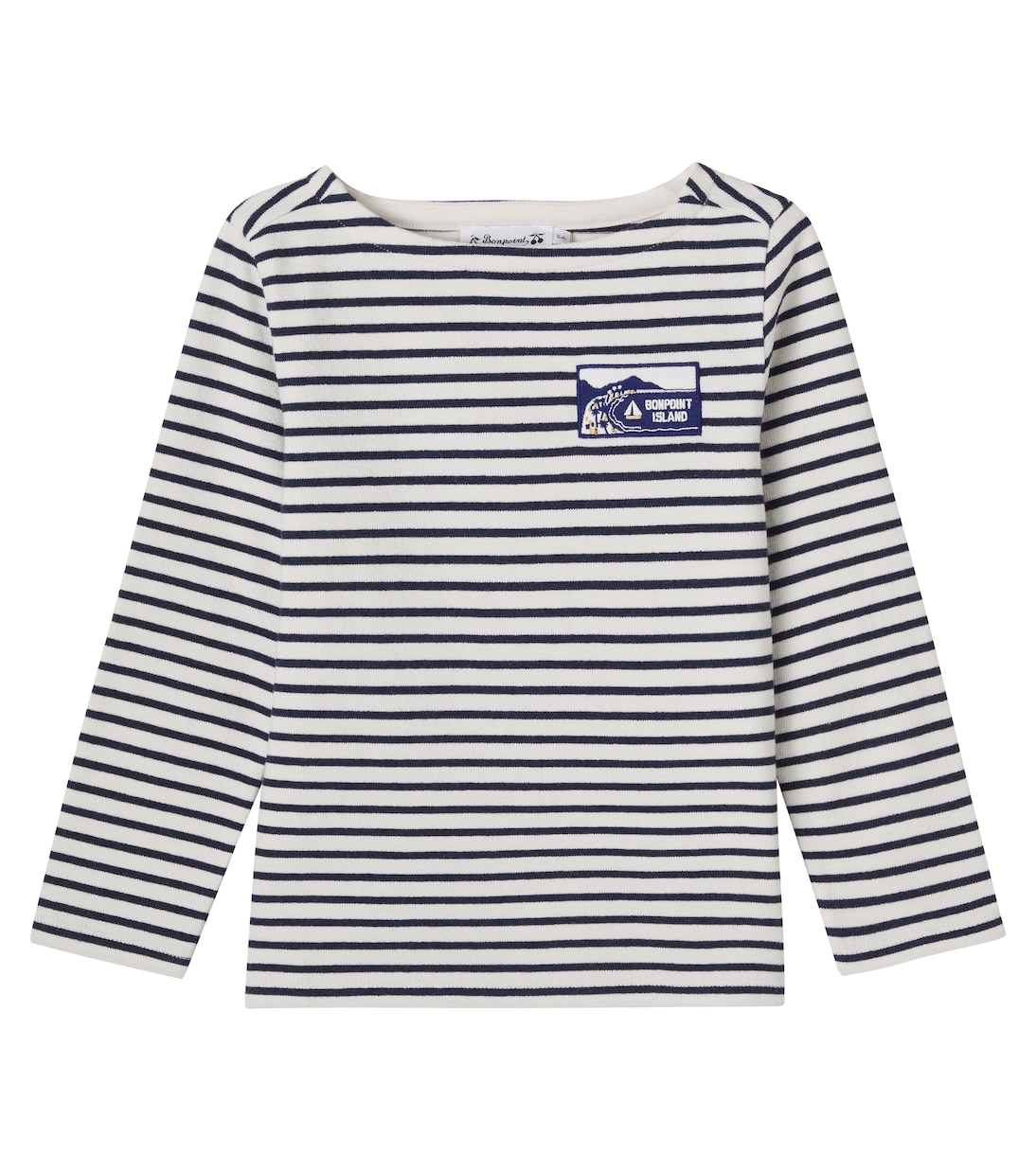 Baudelaire striped cotton T-shirt | Bonpoint