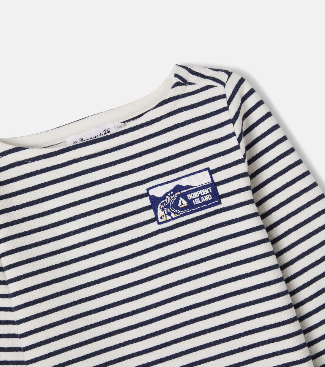 Baudelaire striped cotton T-shirt | Bonpoint
