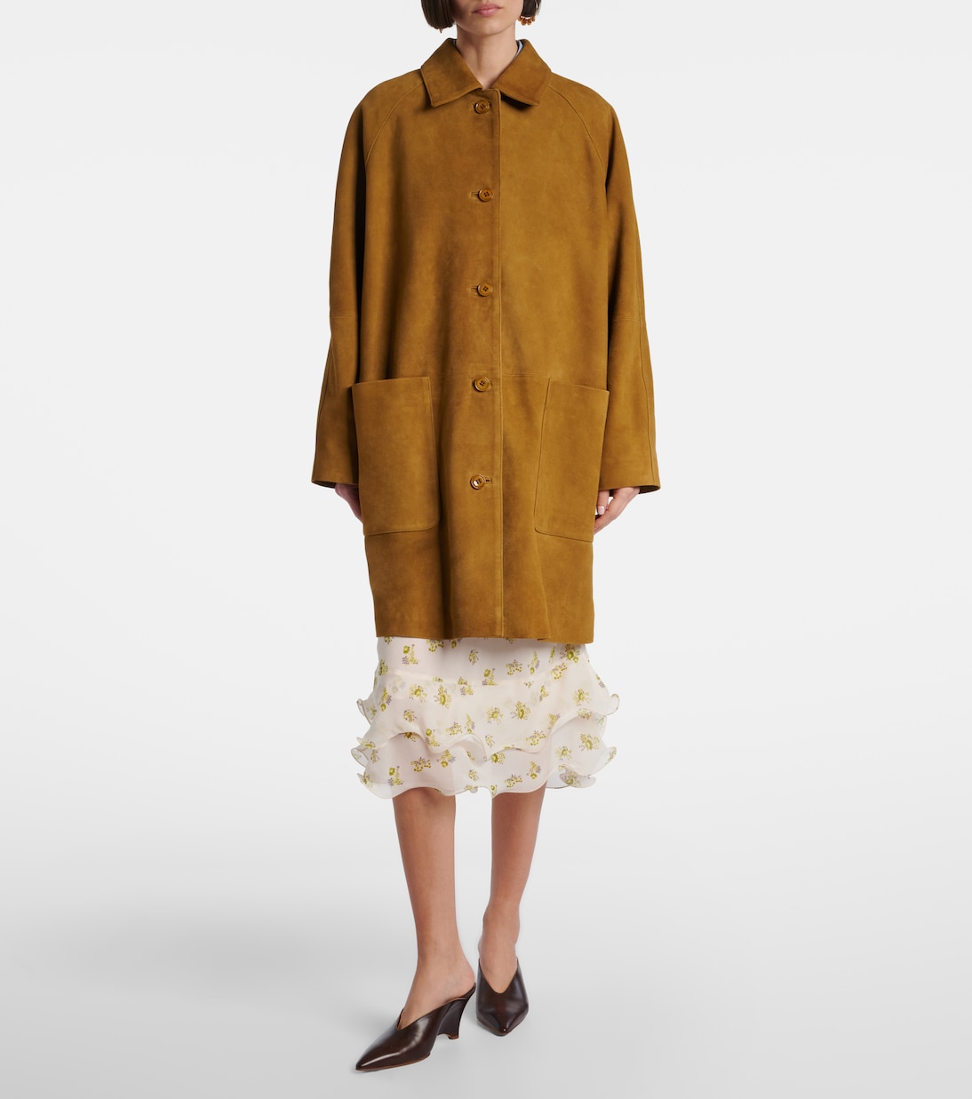Soft Touch suede coat | Dorothee Schumacher