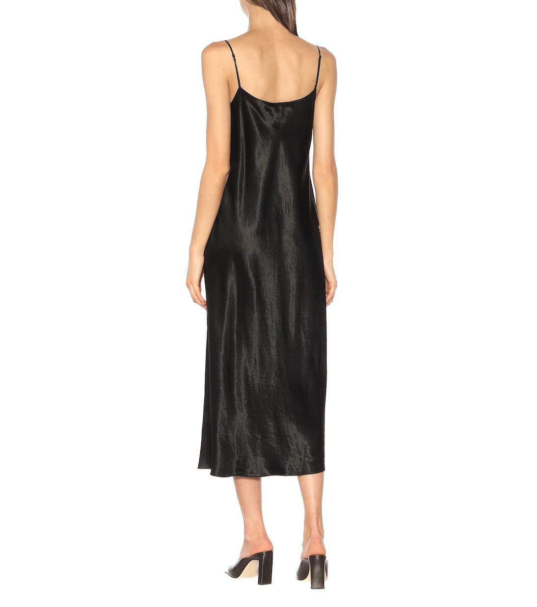 Robe midi en satin | Vince