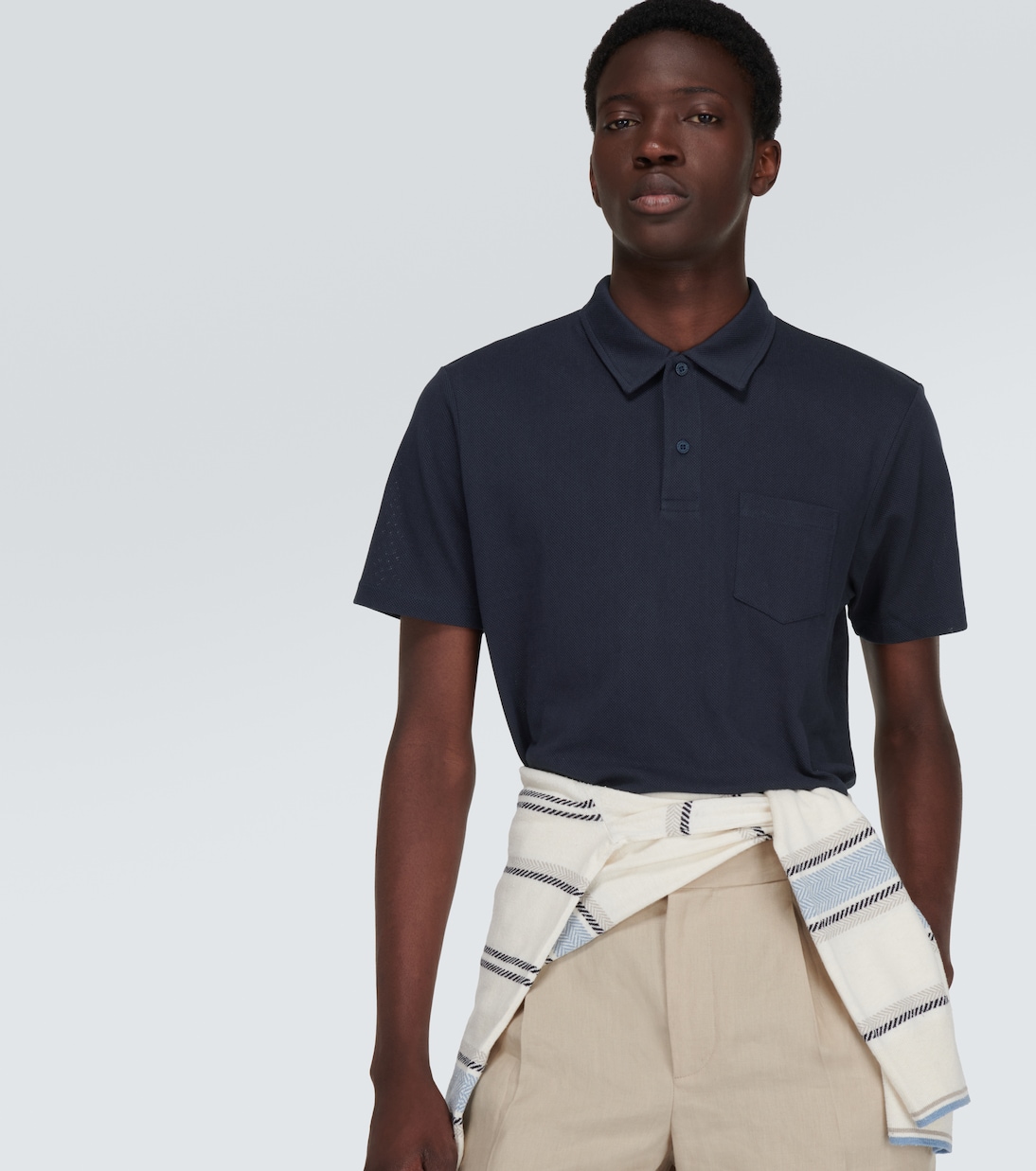 Polo Riviera en coton | Sunspel