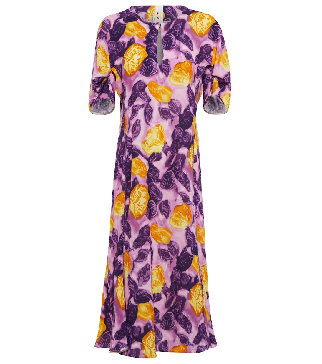 Vestido midi floral | Marni