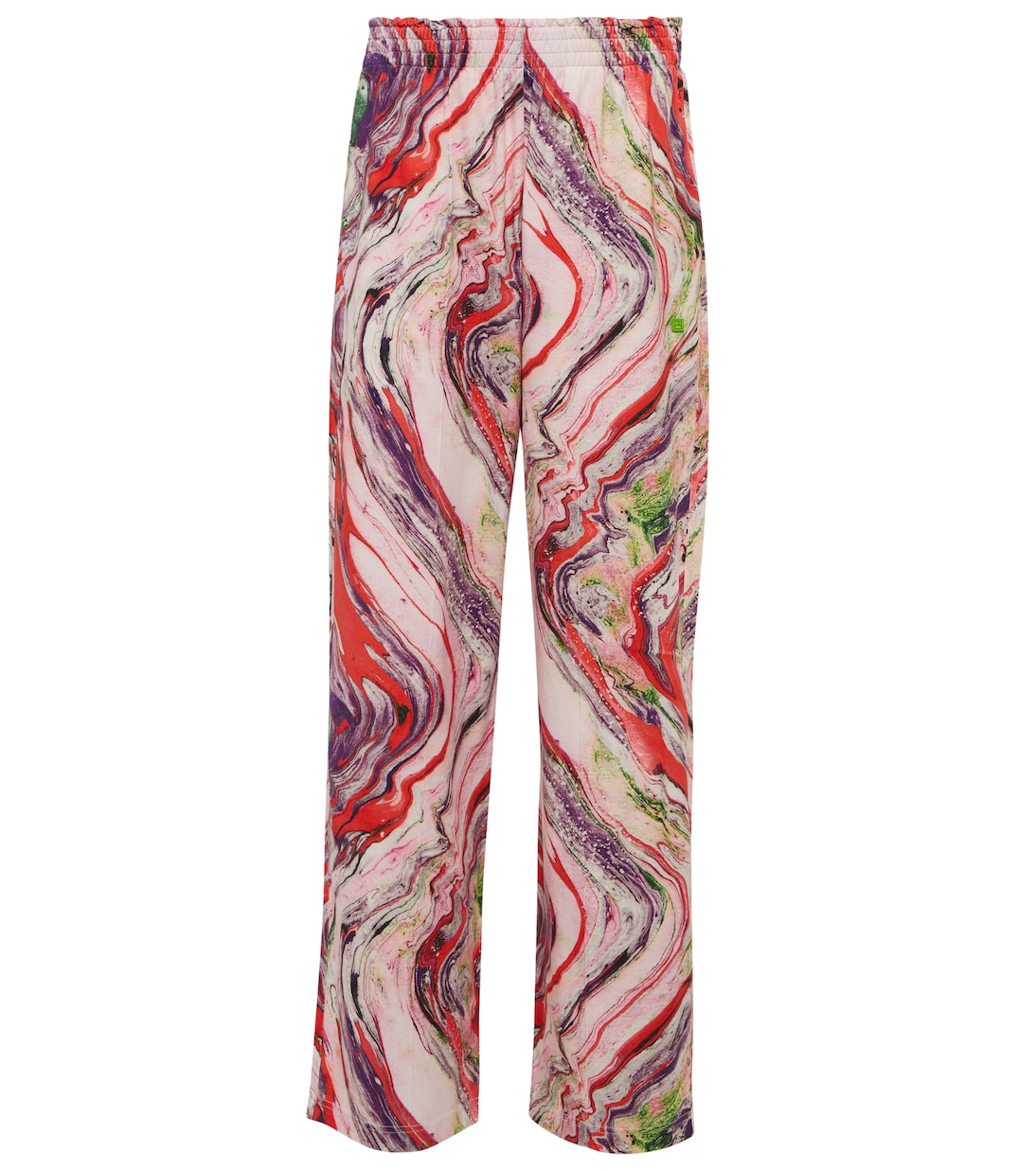 Face printed cotton-blend sweatpants | Acne Studios