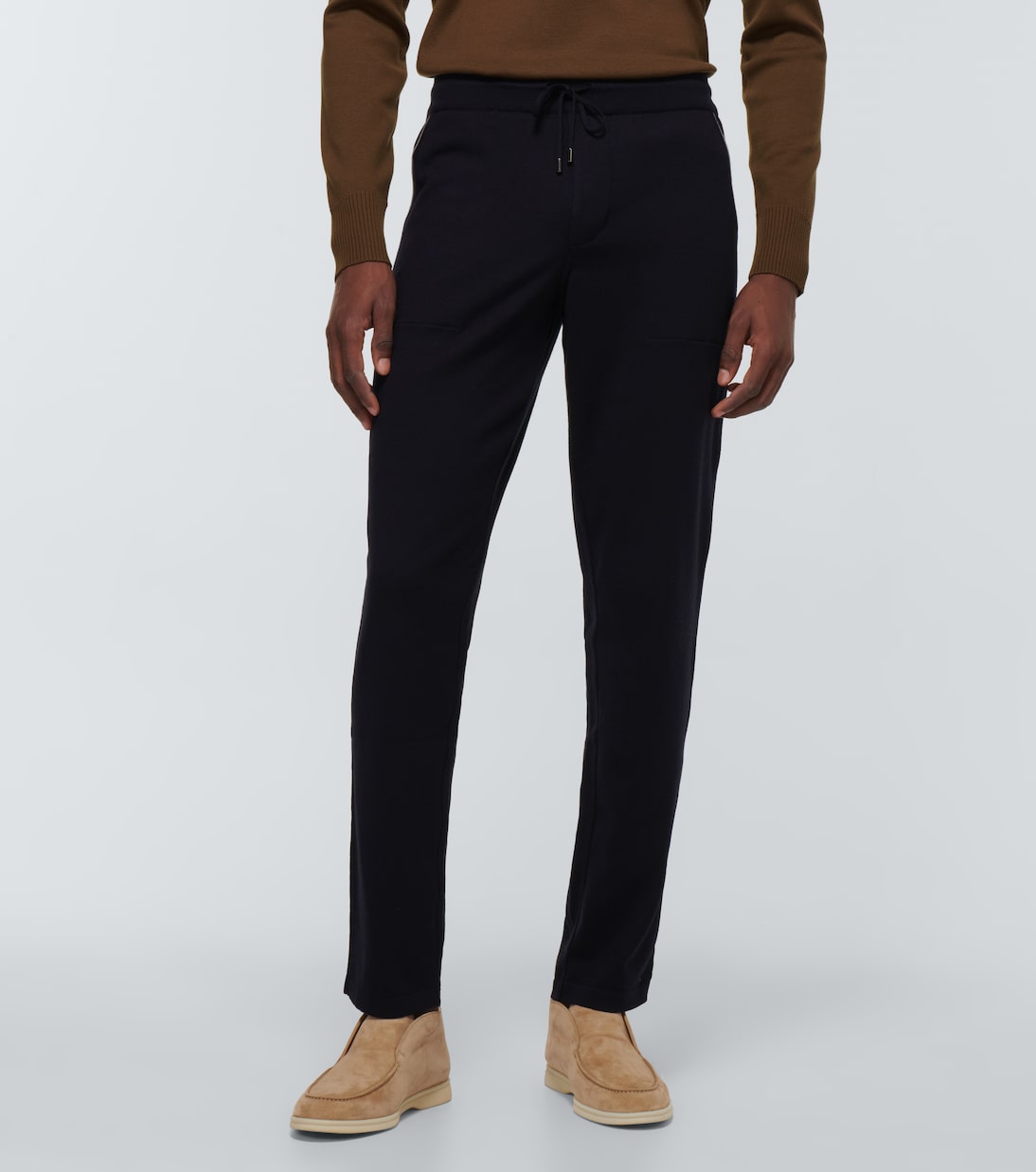 Pantaloni Leisure in cotone e cashmere | Loro Piana