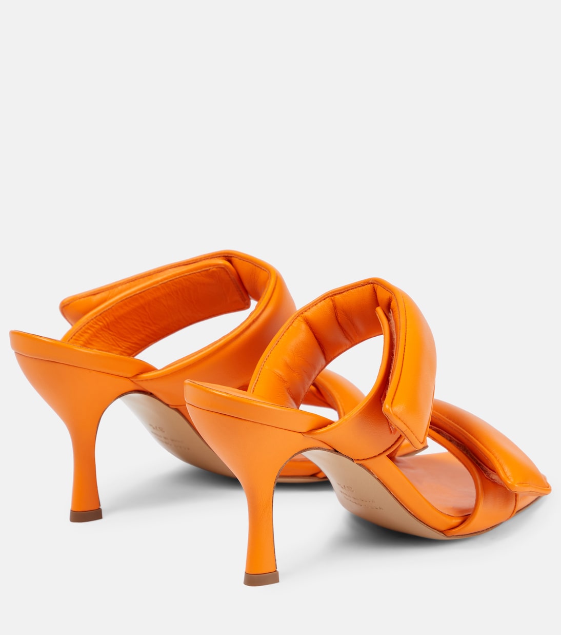 Gia x Pernille Teisbaek Perni 03 leather sandal | Gia Borghini