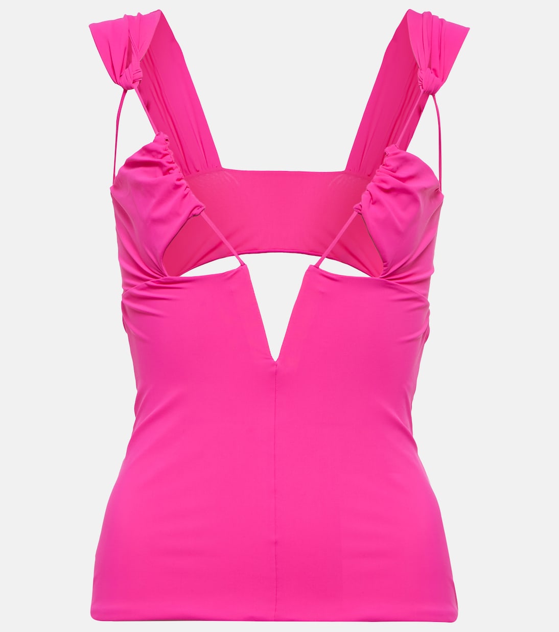 Cutout jersey top | Nensi Dojaka