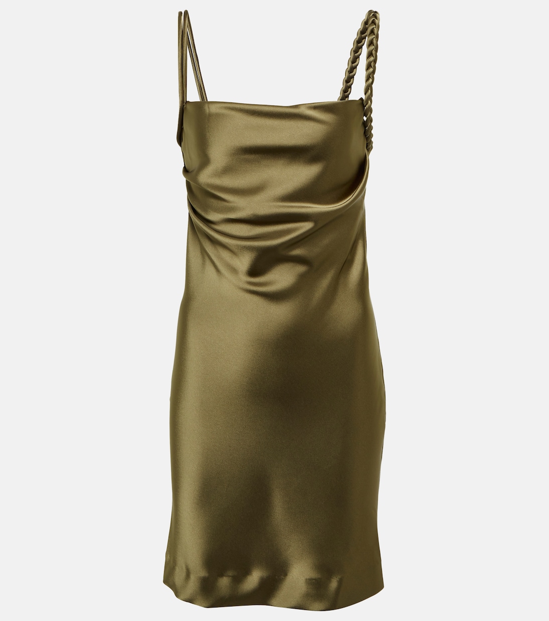 Vestido lencero Merva de satén | Nanushka