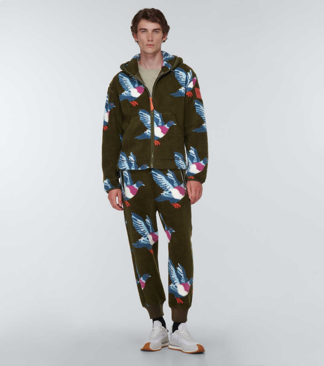 Jacquard-Jogginghose aus Fleece | JW Anderson