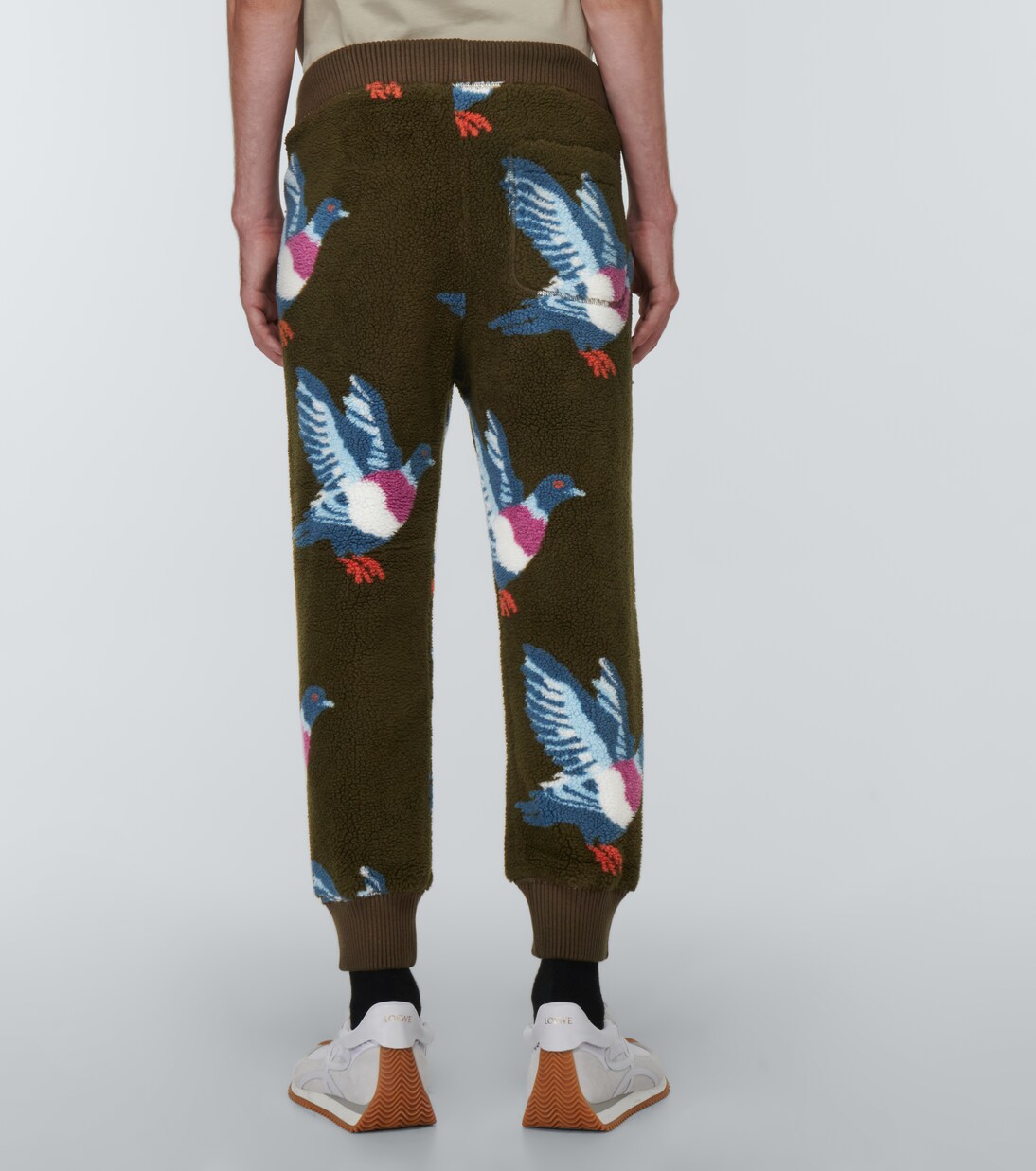 Jacquard-Jogginghose aus Fleece | JW Anderson