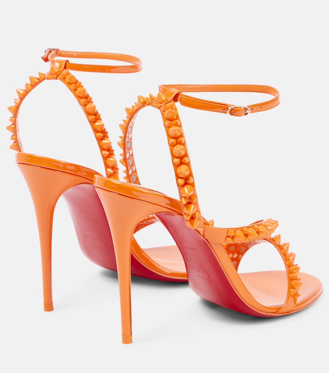 Sandali Mafaldina Spikes 100 in pelle | Christian Louboutin