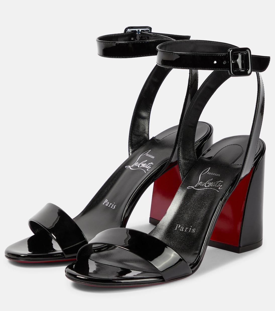 Sandalen Miss Sabina 85 aus Lackleder | Christian Louboutin