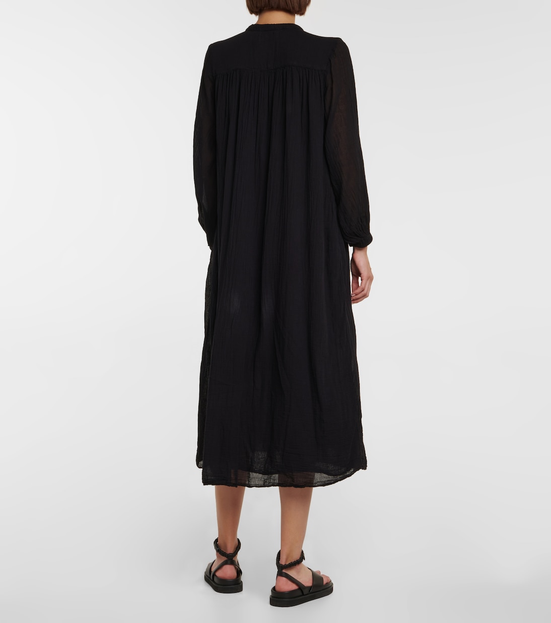Maxikleid Frankie aus Baumwoll-Gaze | Velvet
