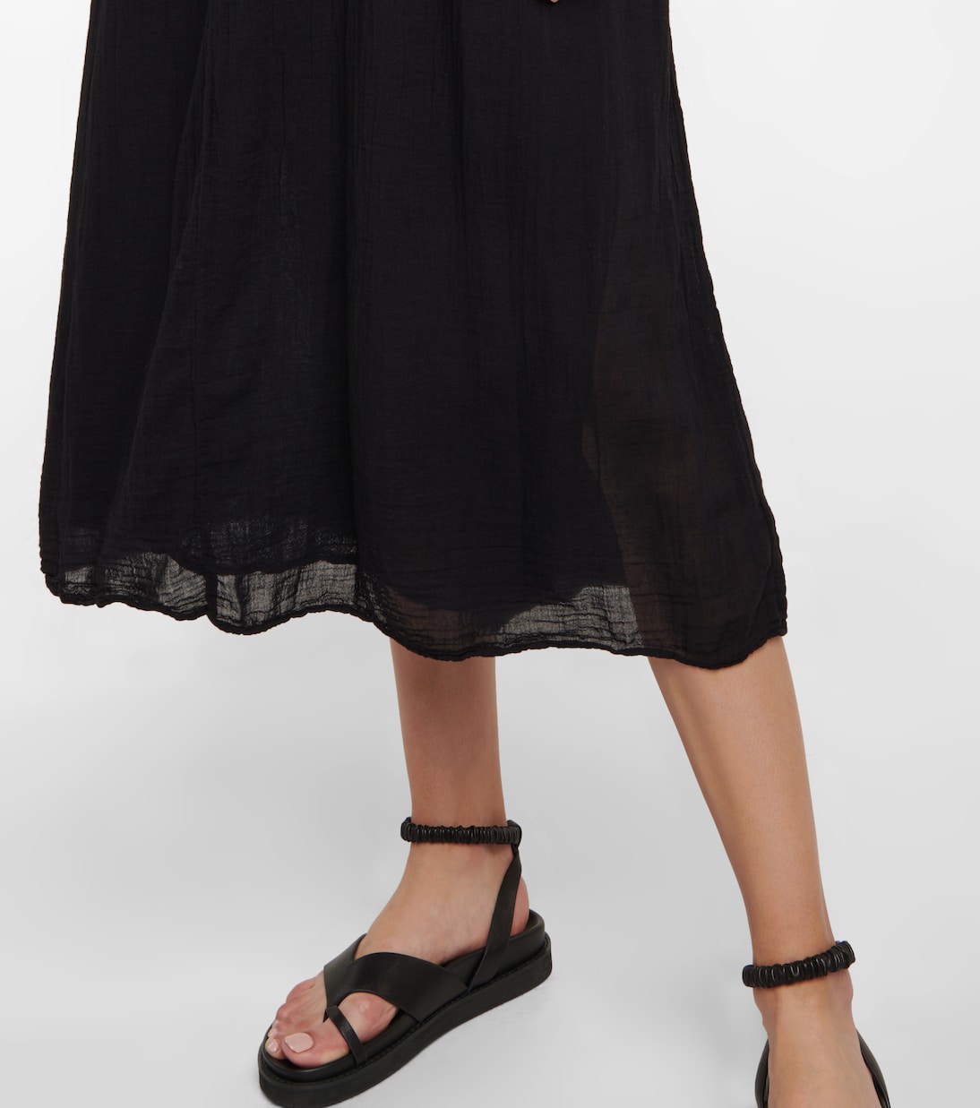 Maxikleid Frankie aus Baumwoll-Gaze | Velvet