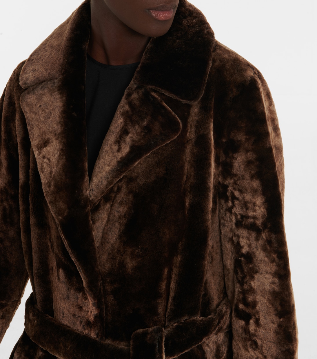 Shearling coat | Yves Salomon
