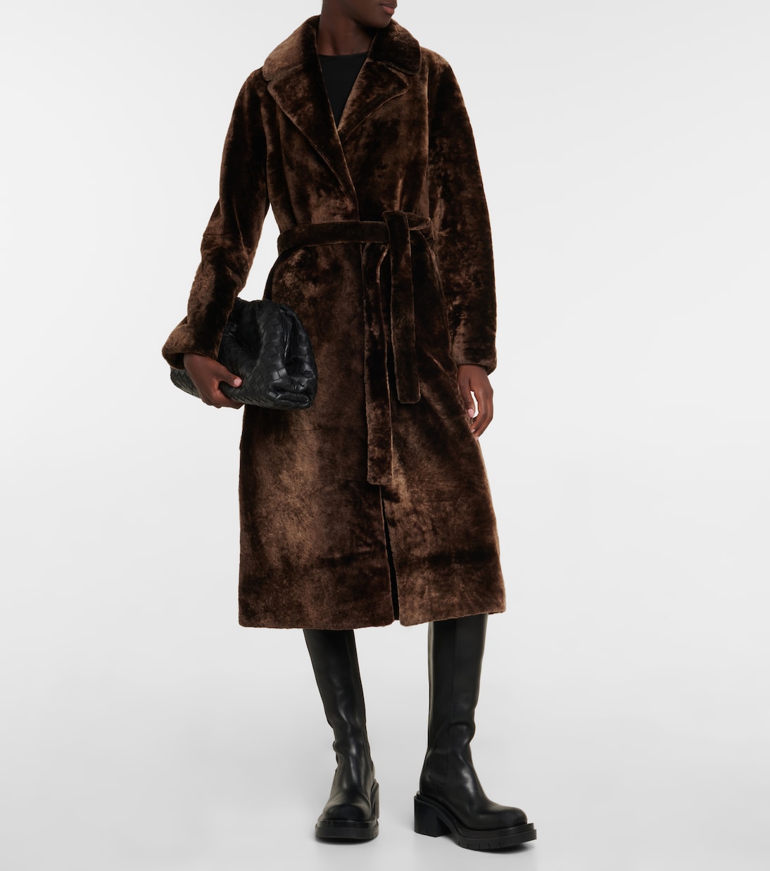 Shearling coat | Yves Salomon