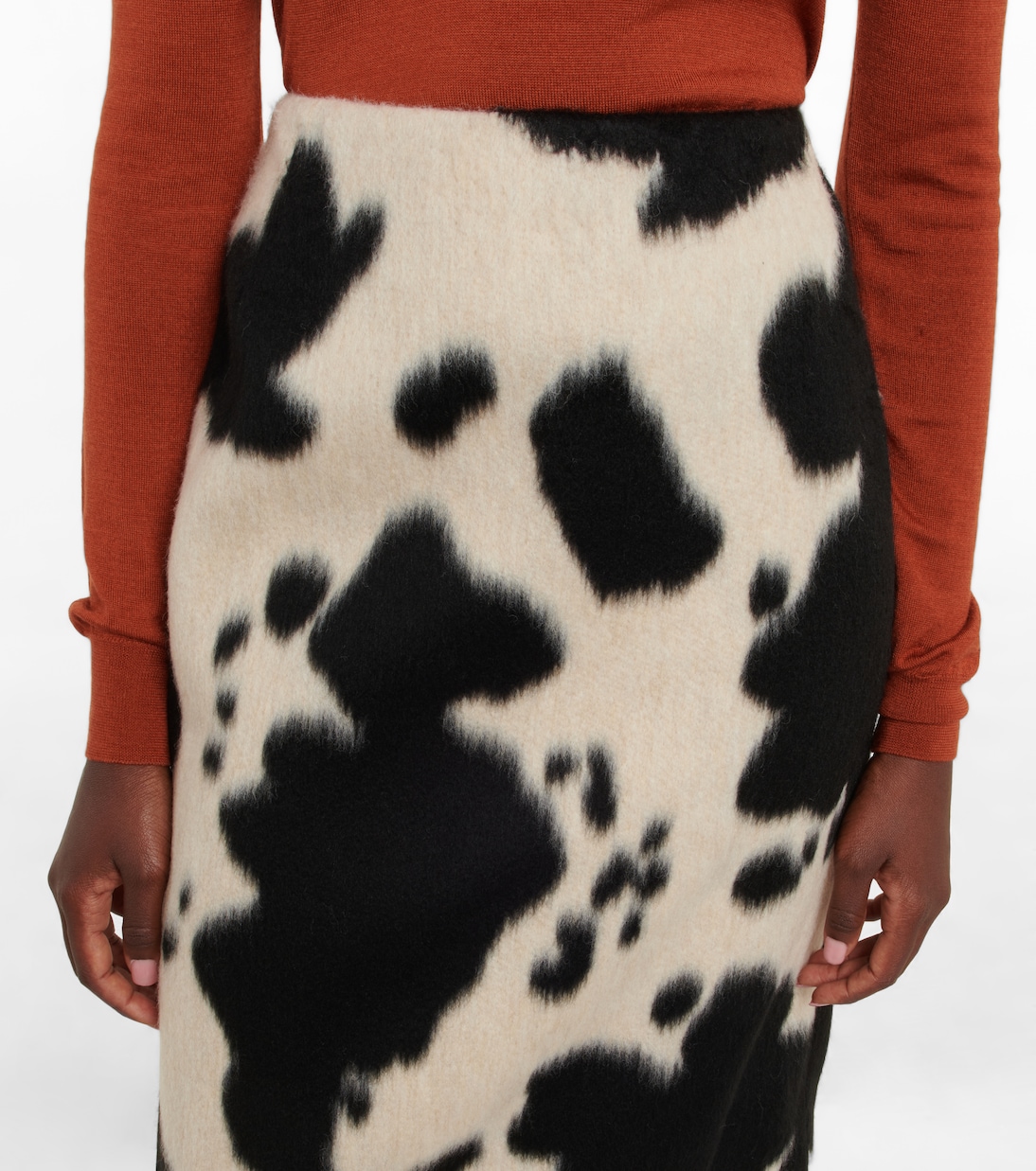 Falda tubo con estampada | Tod's