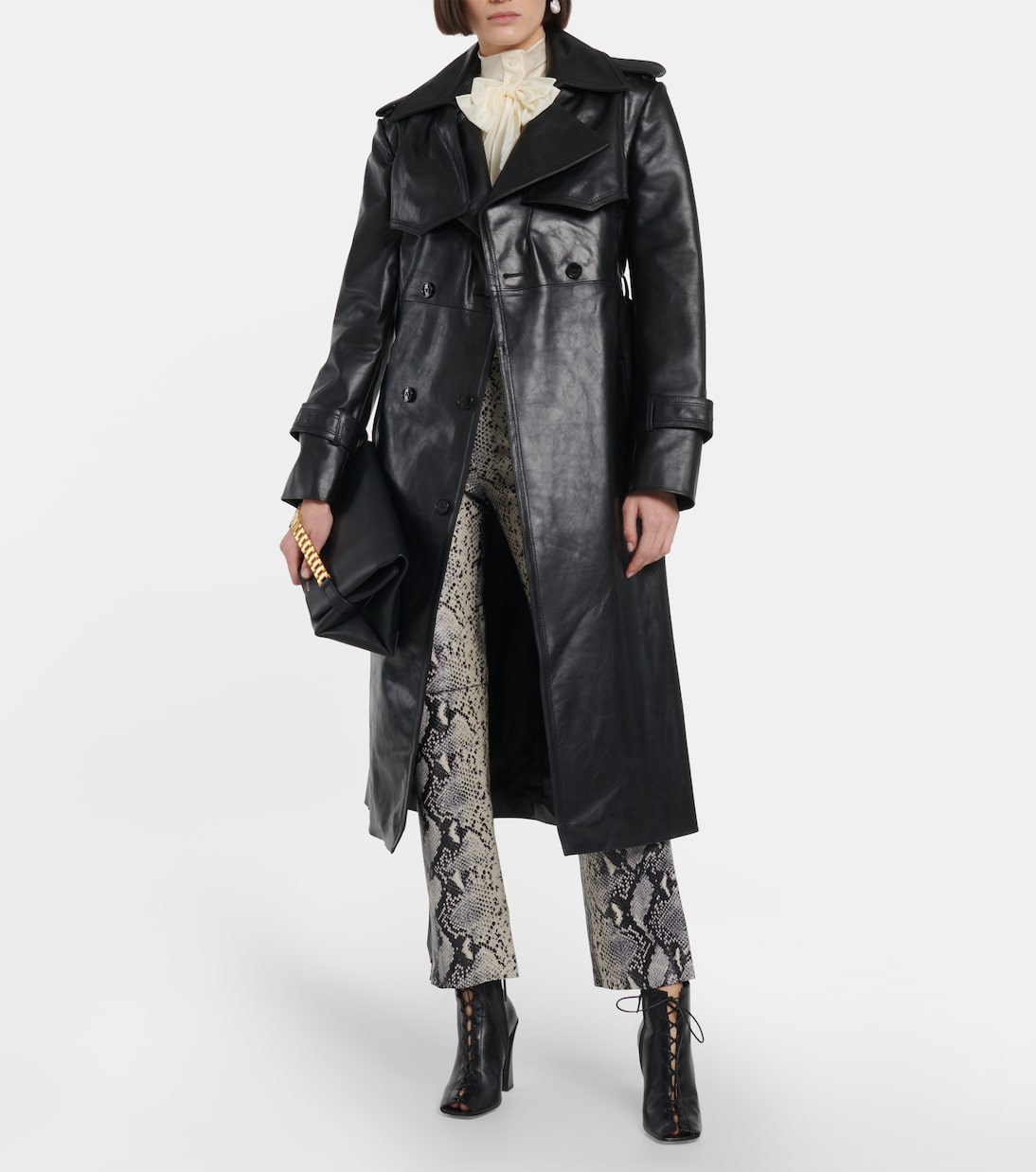 Ankle Boots Reese aus Leder | Victoria Beckham