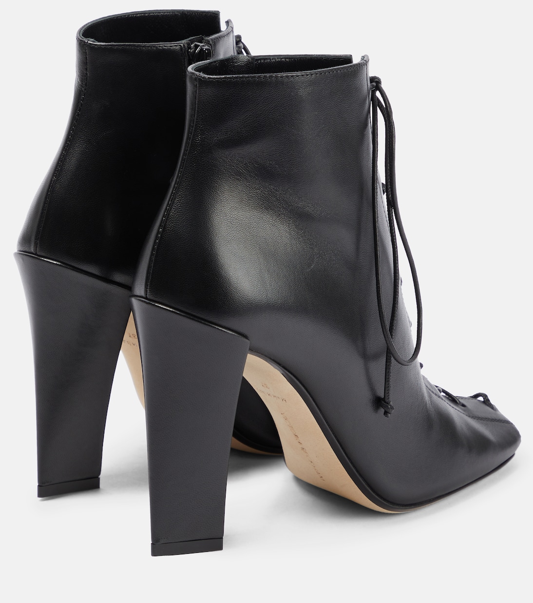 Ankle Boots Reese aus Leder | Victoria Beckham