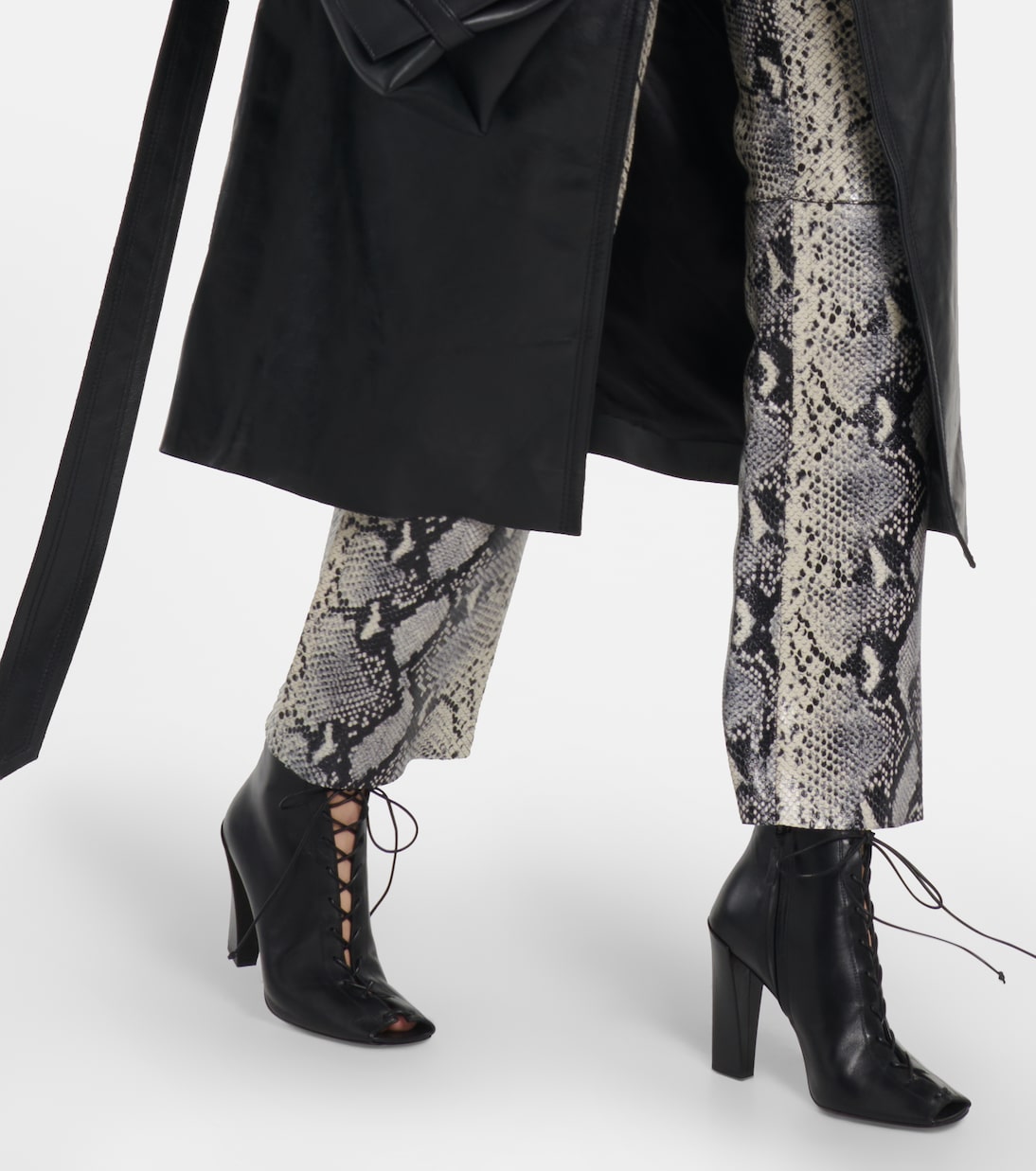 Ankle Boots Reese aus Leder | Victoria Beckham