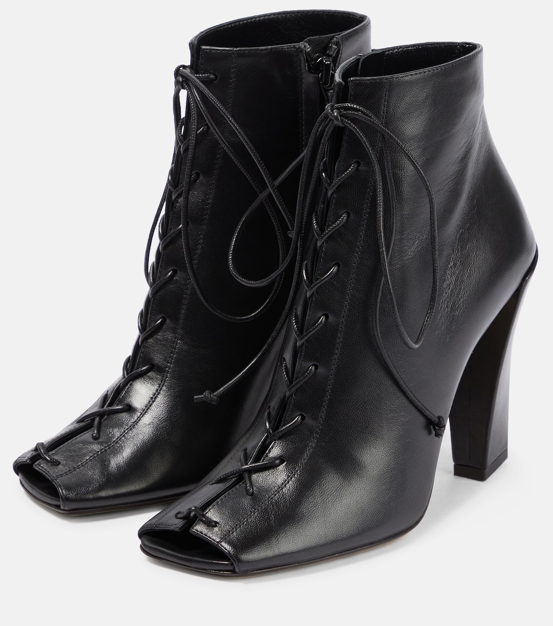 Ankle Boots Reese aus Leder | Victoria Beckham