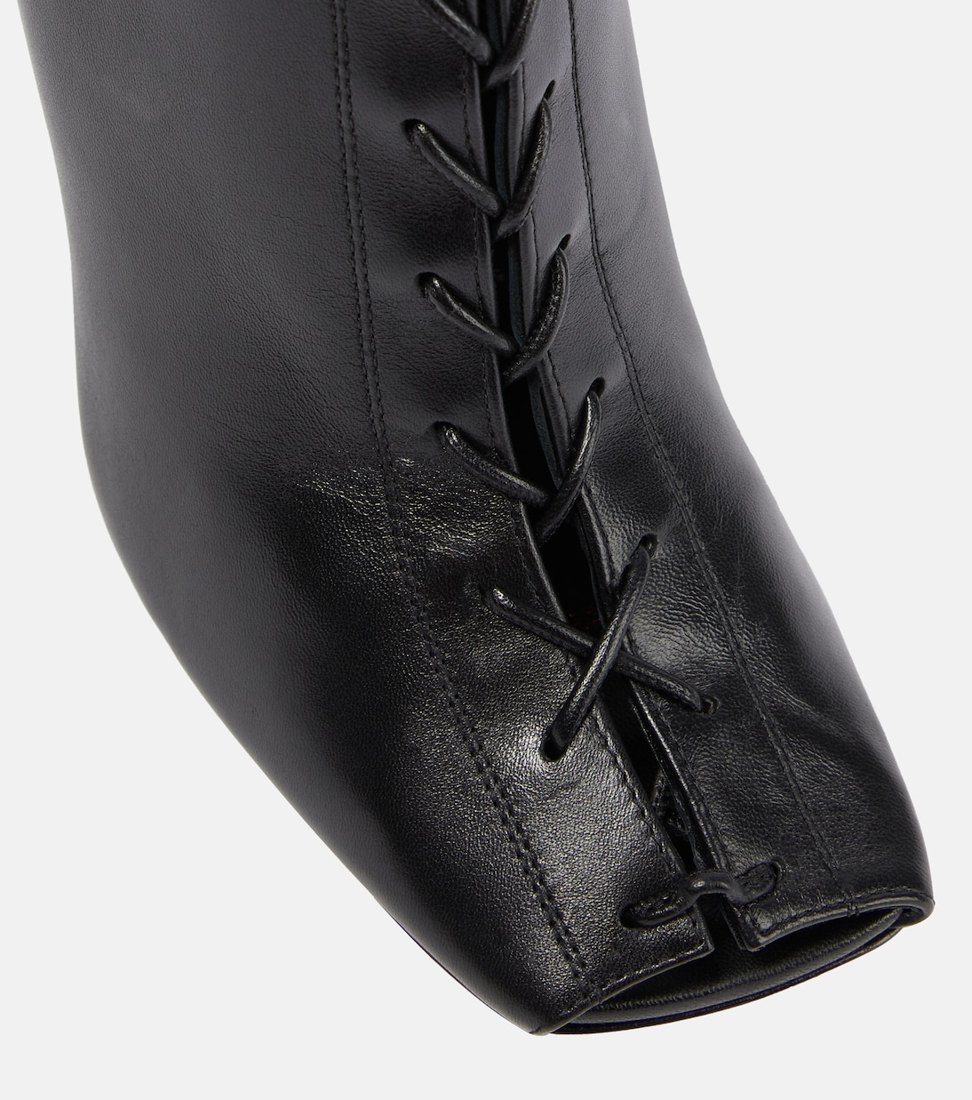 Ankle Boots Reese aus Leder | Victoria Beckham