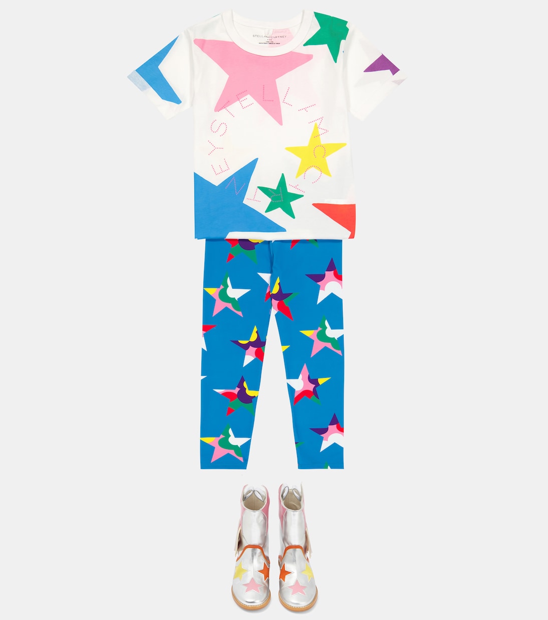 T-Shirt aus Baumwoll-Jersey | Stella McCartney Kids